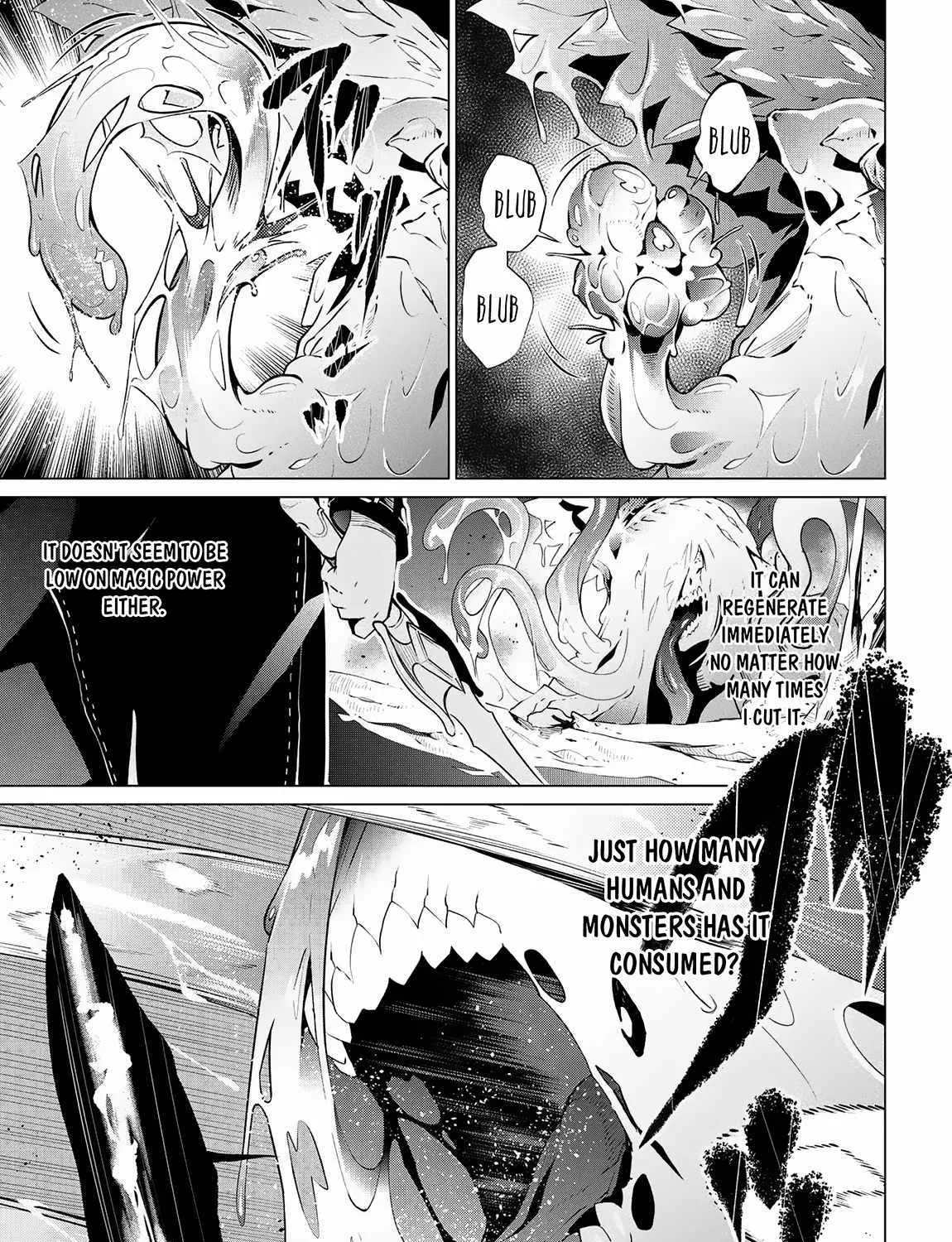 SSS RANK DUNGEON DE KNIFE ICHIHON TEWATASARE TSUIHOU SARETA HAKUMA DOUSHI: YGGDRASIL NO NOROI NIYORI JAKUTEN DEARU MARYOKU FUSOKU O KOKUFUKUSHI SEKAI SAIKYOU E TO ITARU Chapter 8 page 9 - 