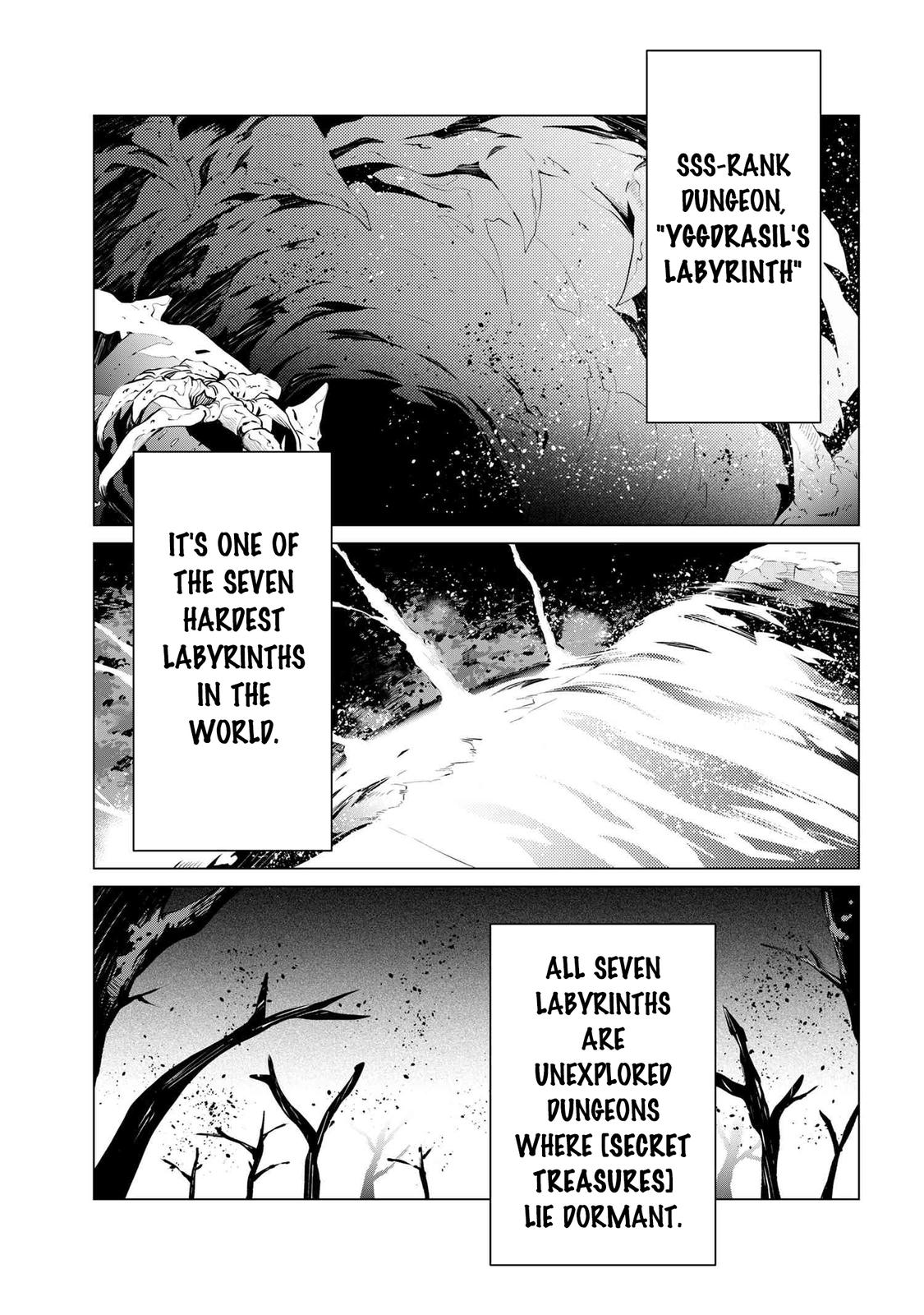 SSS Rank Dungeon de Knife Ichihon Tewatasare Tsuihou Sareta Hakuma Doushi Chapter 1 page 4 - 
