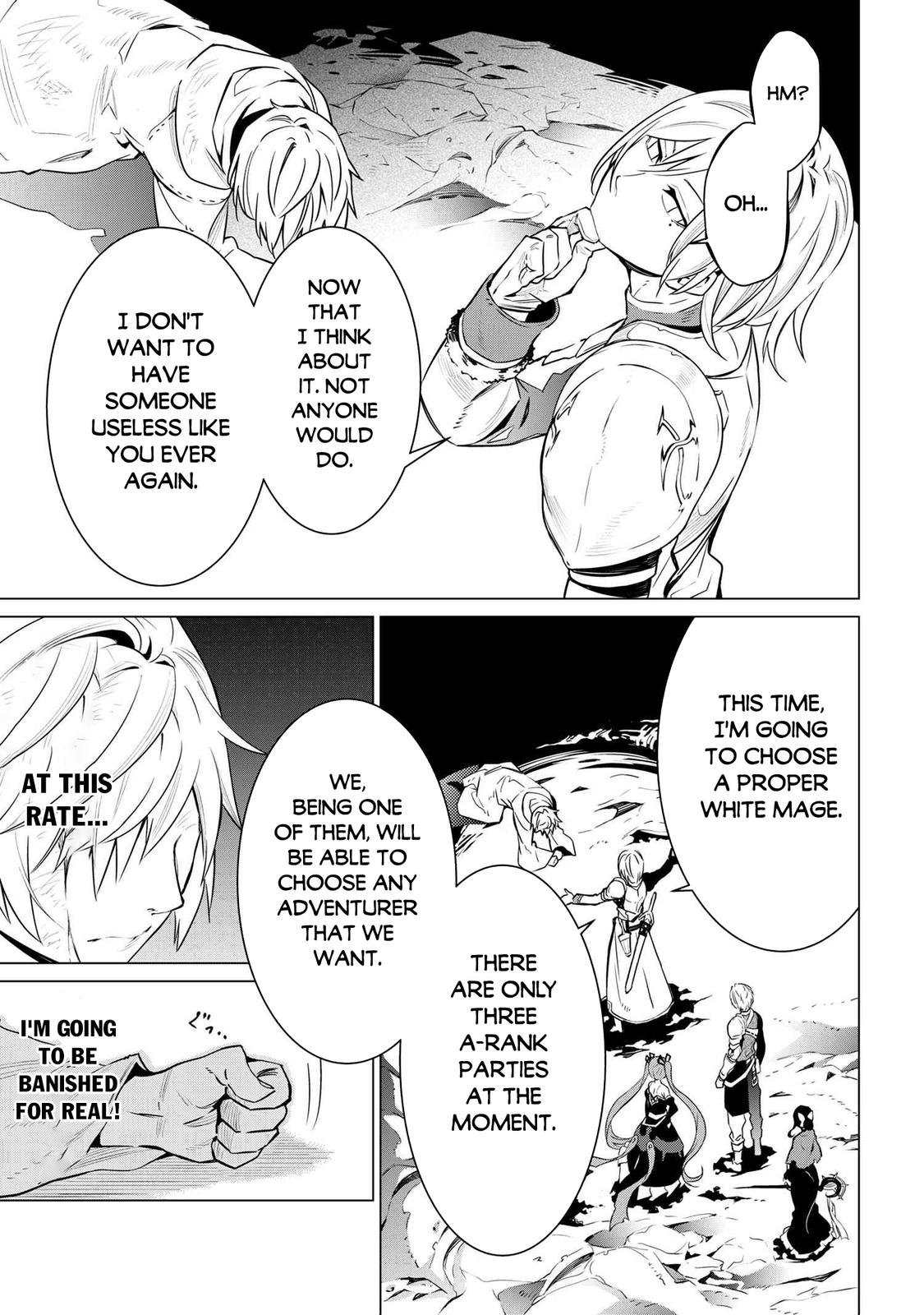 SSS Rank Dungeon de Knife Ichihon Tewatasare Tsuihou Sareta Hakuma Doushi Chapter 1 page 36 - 