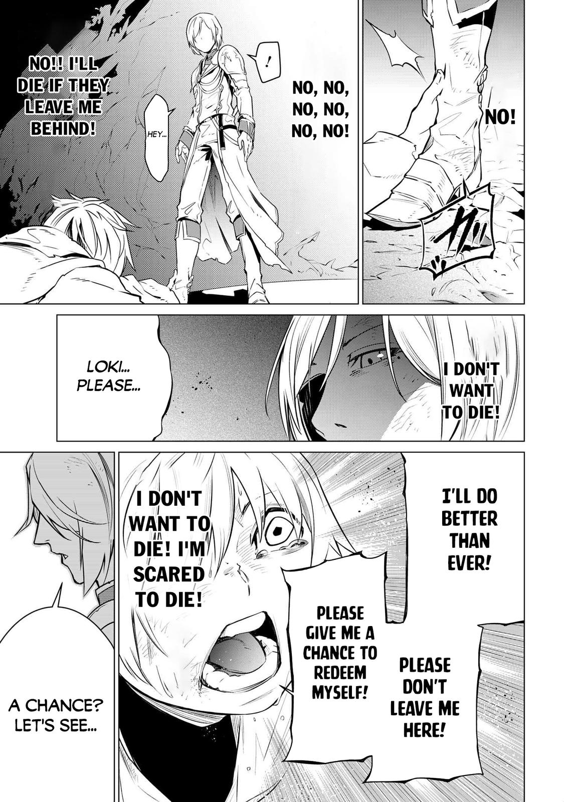 SSS Rank Dungeon de Knife Ichihon Tewatasare Tsuihou Sareta Hakuma Doushi Chapter 1 page 38 - 
