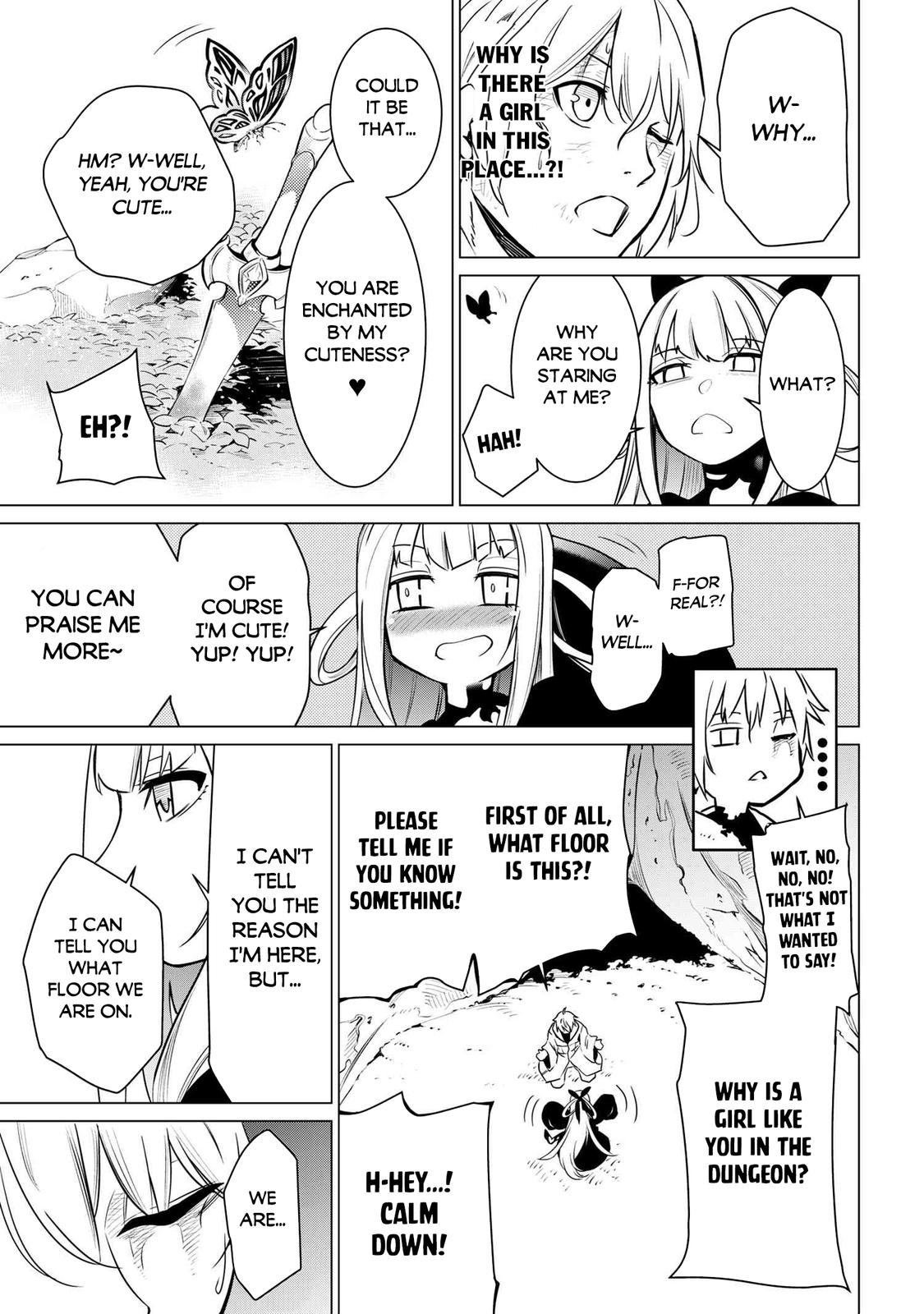 SSS Rank Dungeon de Knife Ichihon Tewatasare Tsuihou Sareta Hakuma Doushi Chapter 1 page 52 - 