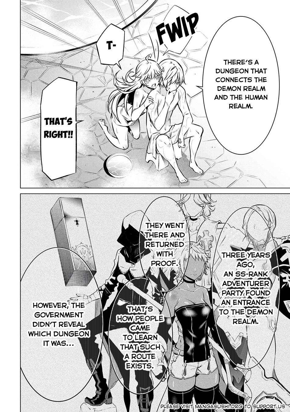 SSS Rank Dungeon de Knife Ichihon Tewatasare Tsuihou Sareta Hakuma Doushi Chapter 10.1 page 11 - 