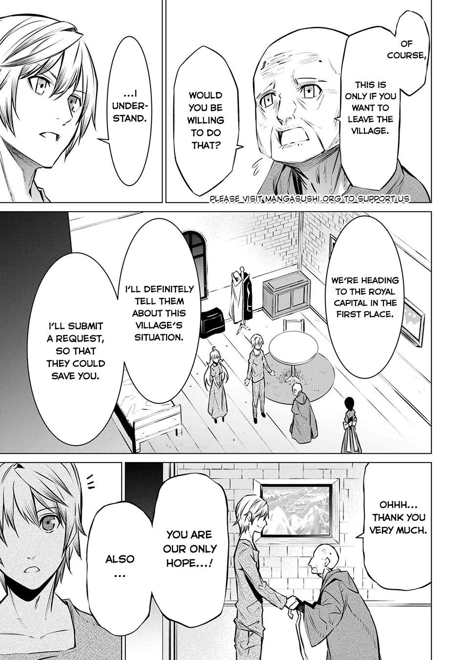 SSS Rank Dungeon de Knife Ichihon Tewatasare Tsuihou Sareta Hakuma Doushi Chapter 10.1 page 16 - 