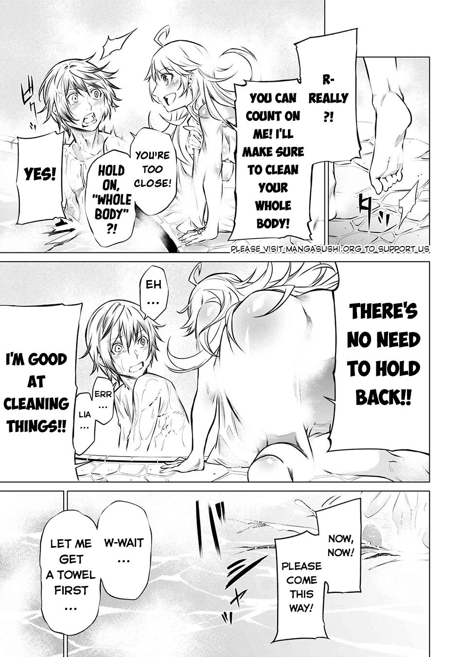 SSS Rank Dungeon de Knife Ichihon Tewatasare Tsuihou Sareta Hakuma Doushi Chapter 10.1 page 6 - 