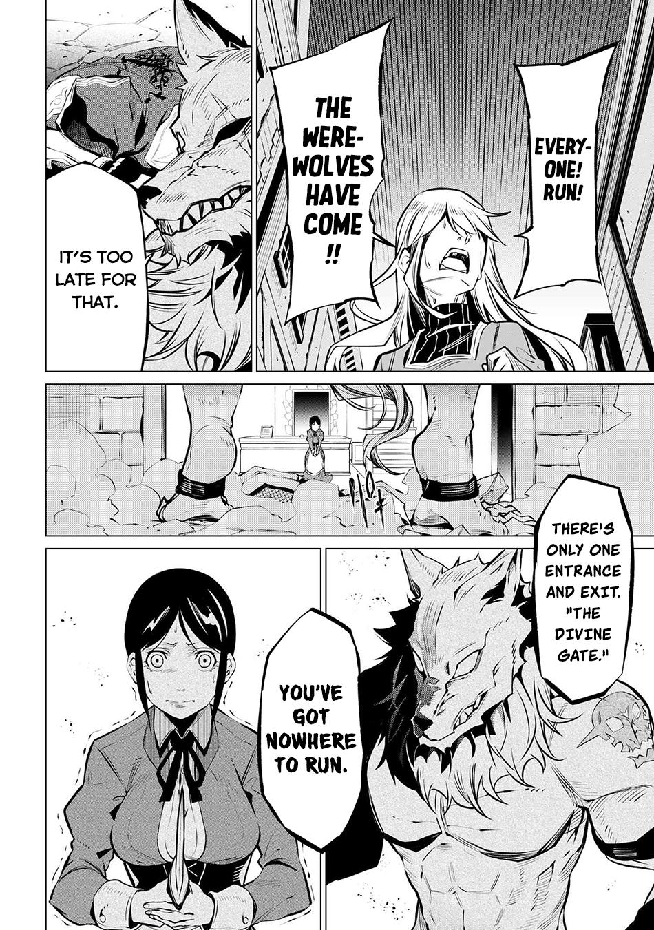 SSS Rank Dungeon de Knife Ichihon Tewatasare Tsuihou Sareta Hakuma Doushi Chapter 10.2 page 14 - 