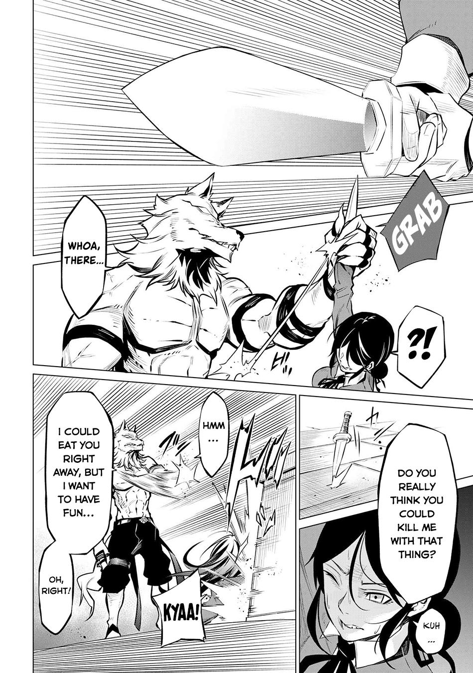 SSS Rank Dungeon de Knife Ichihon Tewatasare Tsuihou Sareta Hakuma Doushi Chapter 10.2 page 17 - 