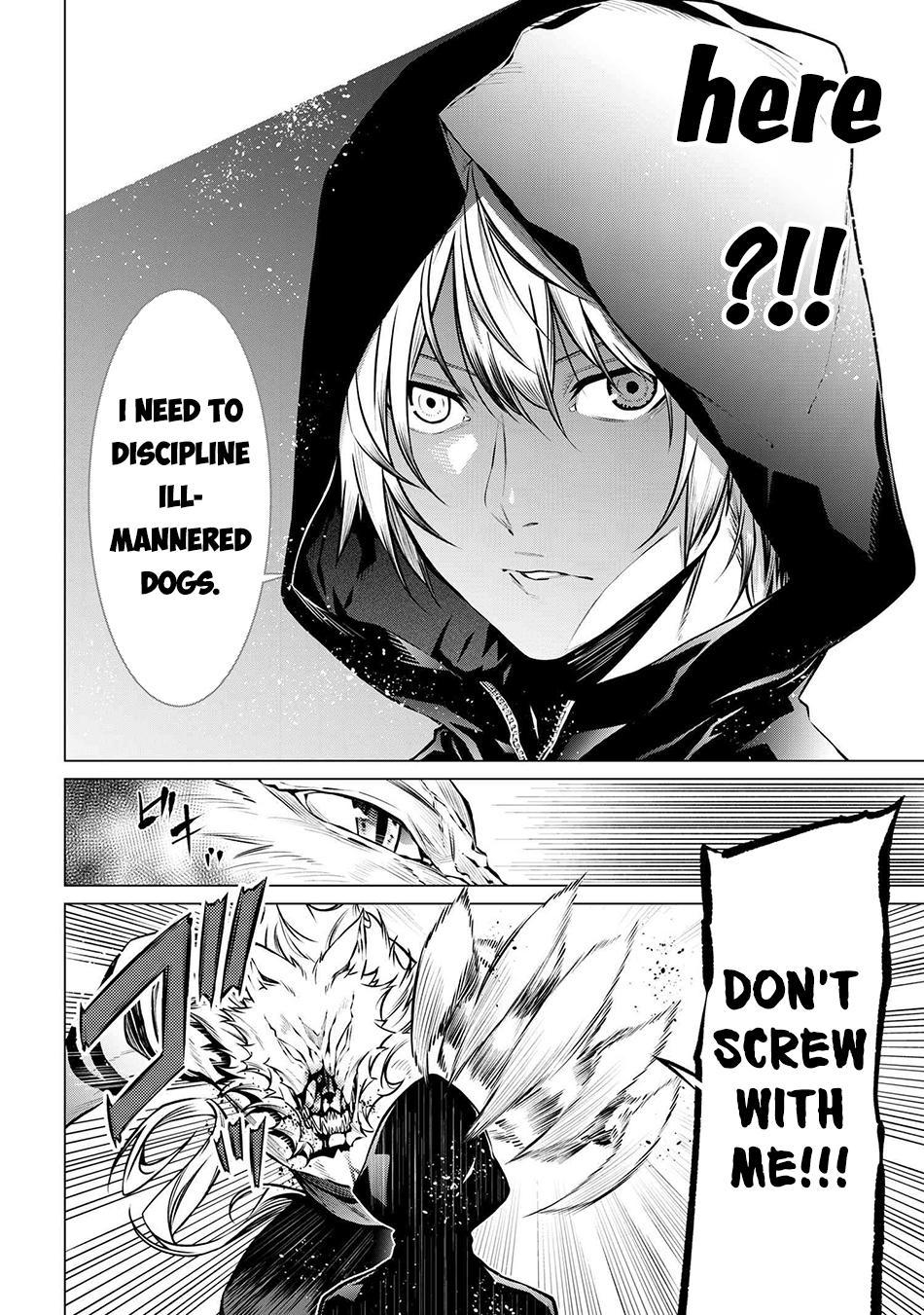 SSS Rank Dungeon de Knife Ichihon Tewatasare Tsuihou Sareta Hakuma Doushi Chapter 11.1 page 3 - 