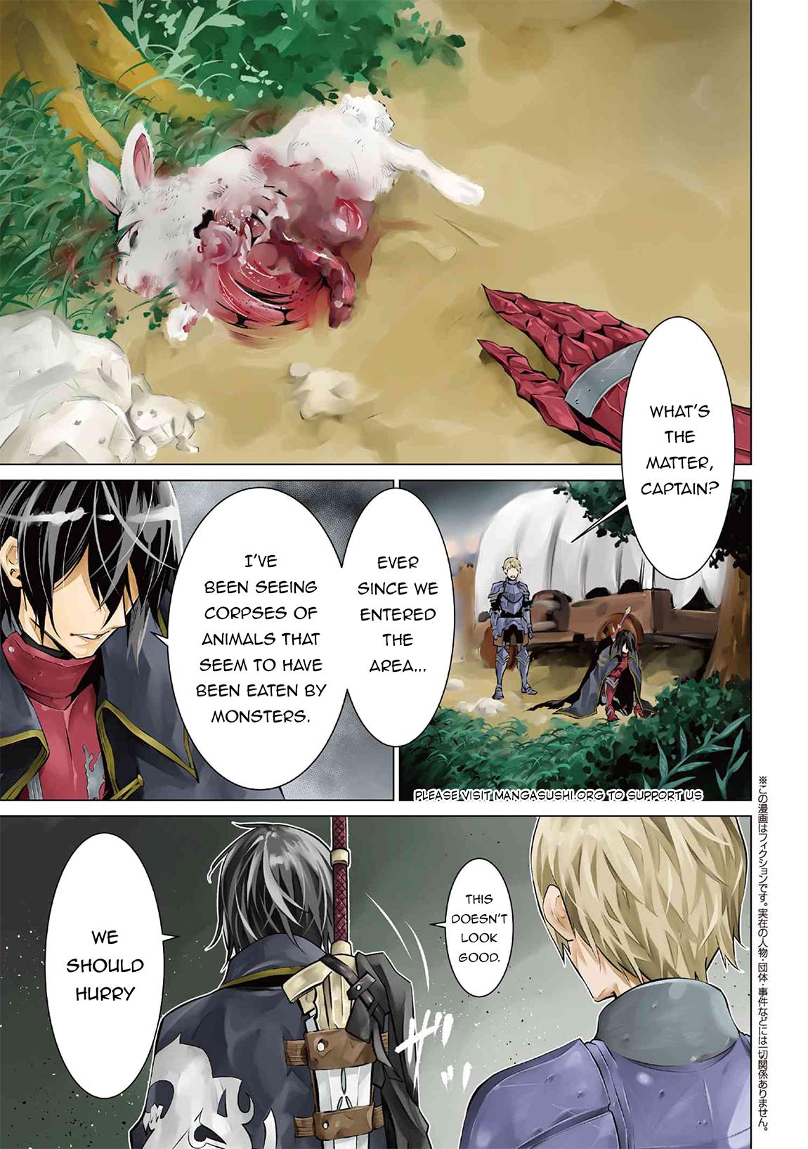 SSS Rank Dungeon de Knife Ichihon Tewatasare Tsuihou Sareta Hakuma Doushi Chapter 13.1 page 2 - 