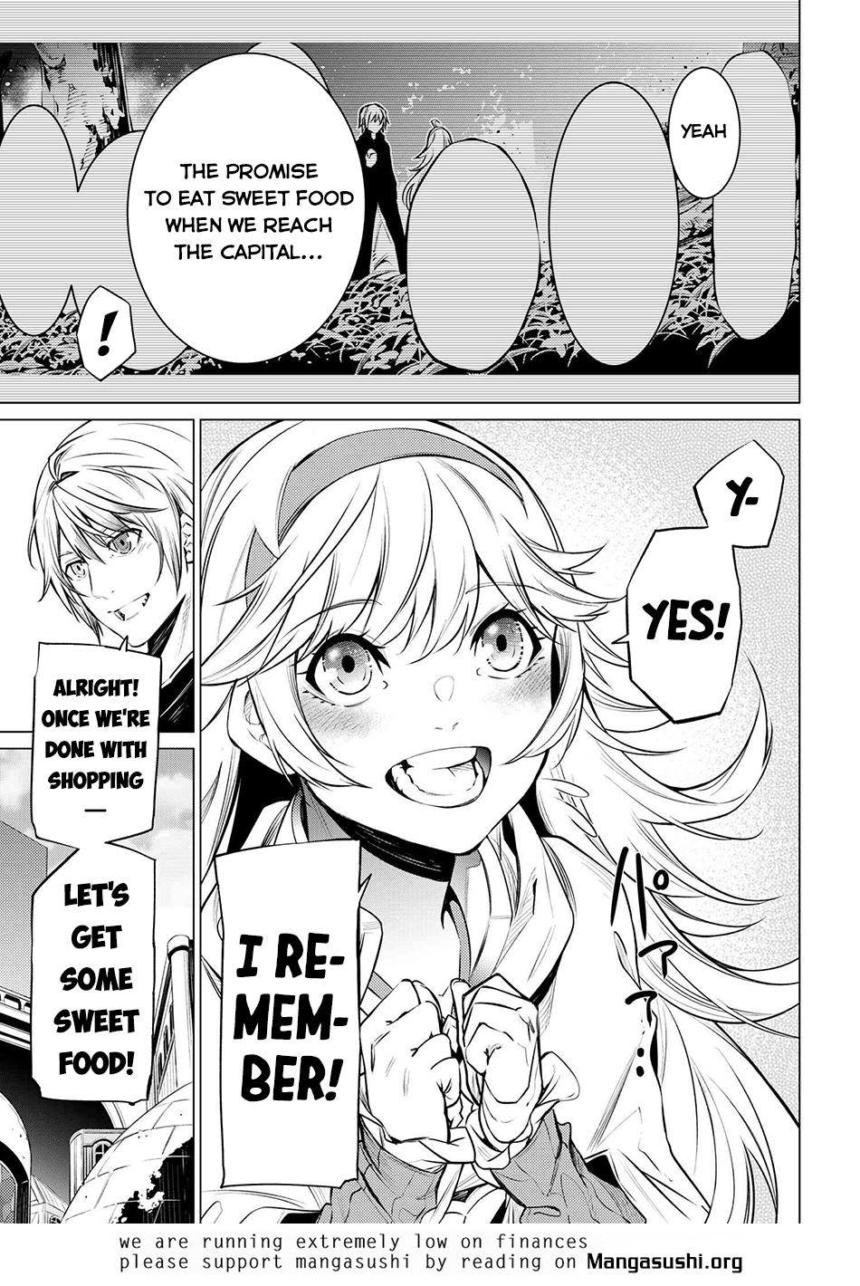 SSS Rank Dungeon de Knife Ichihon Tewatasare Tsuihou Sareta Hakuma Doushi Chapter 14.1 page 15 - 