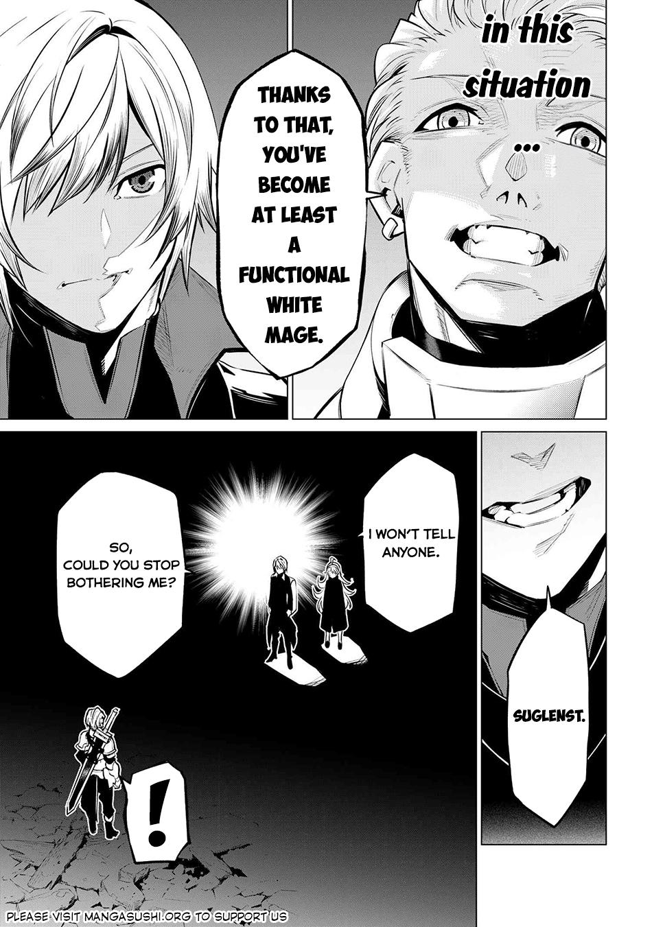 SSS Rank Dungeon de Knife Ichihon Tewatasare Tsuihou Sareta Hakuma Doushi Chapter 15 page 16 - 