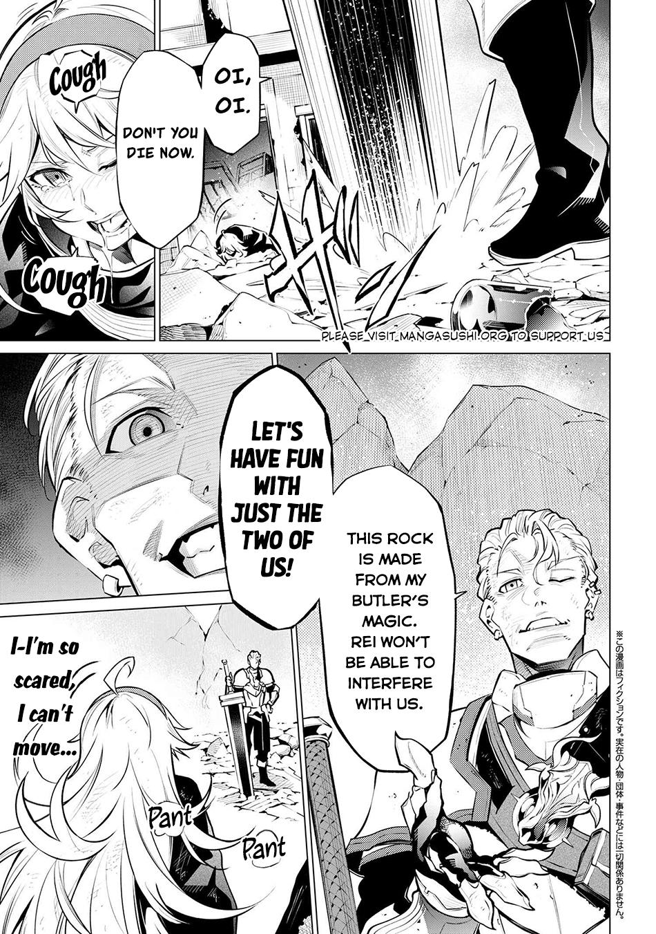 SSS Rank Dungeon de Knife Ichihon Tewatasare Tsuihou Sareta Hakuma Doushi Chapter 16.1 page 2 - 