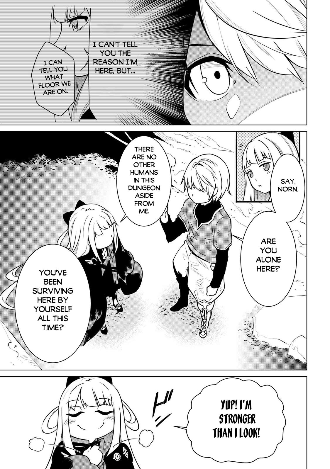 SSS Rank Dungeon de Knife Ichihon Tewatasare Tsuihou Sareta Hakuma Doushi Chapter 2.1 page 12 - 