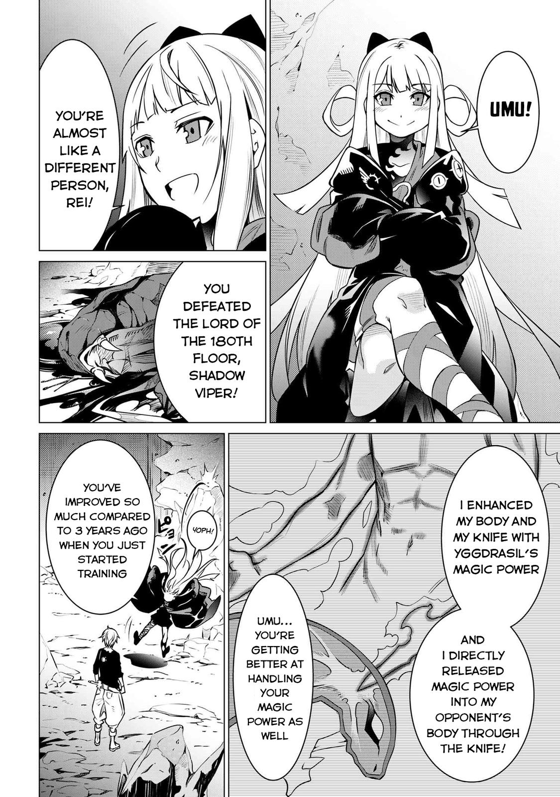 SSS Rank Dungeon de Knife Ichihon Tewatasare Tsuihou Sareta Hakuma Doushi Chapter 2.2 page 8 - 