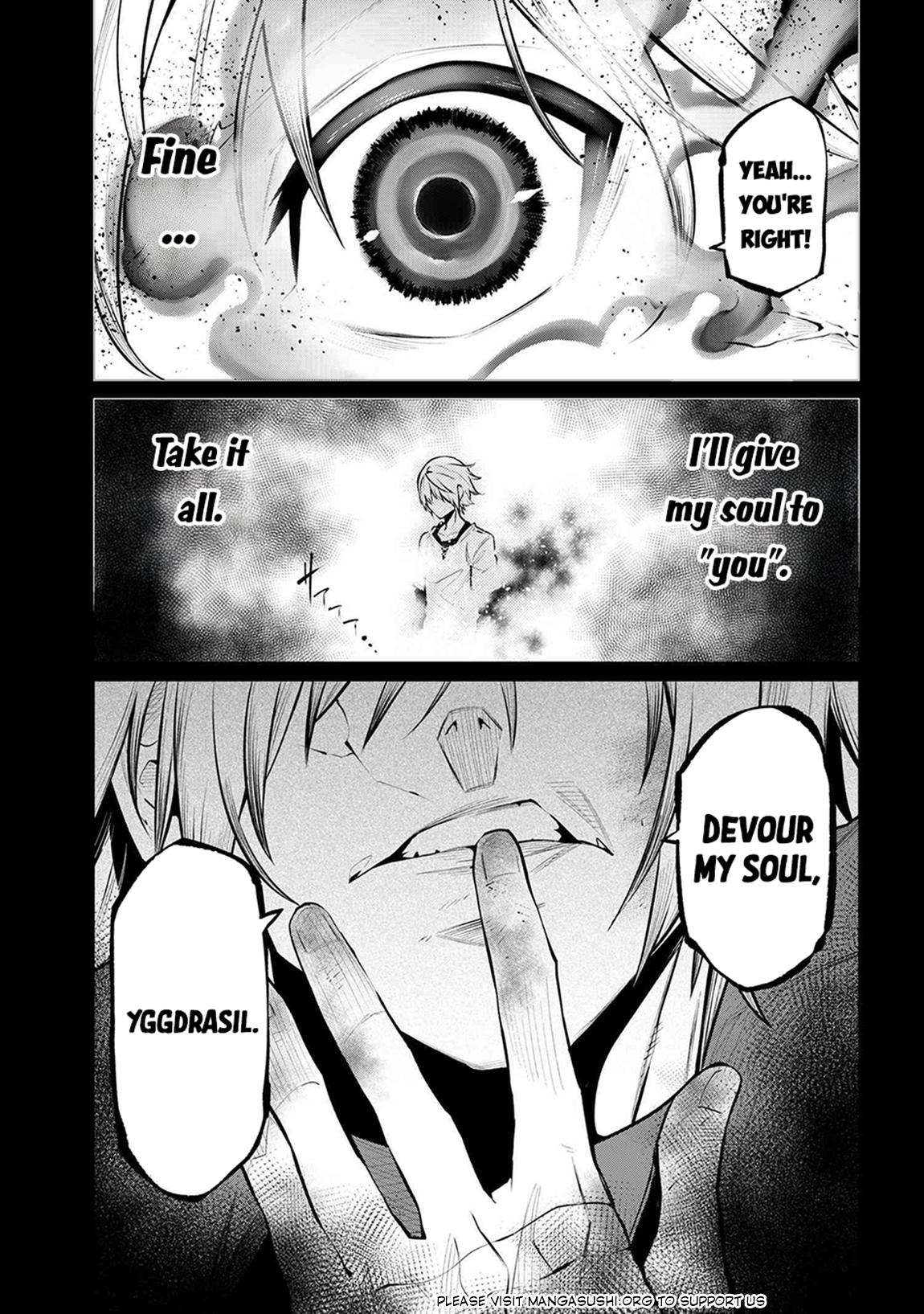 SSS Rank Dungeon de Knife Ichihon Tewatasare Tsuihou Sareta Hakuma Doushi Chapter 22.2 page 14 - 