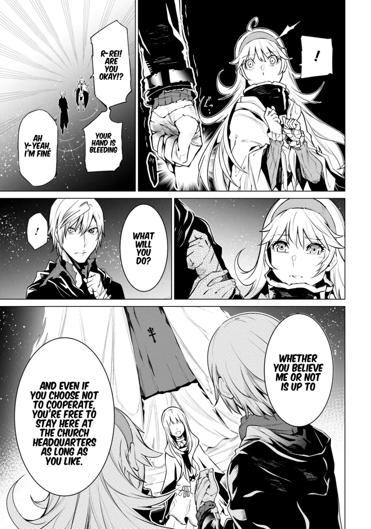 SSS Rank Dungeon de Knife Ichihon Tewatasare Tsuihou Sareta Hakuma Doushi Chapter 28.2 page 2 - 
