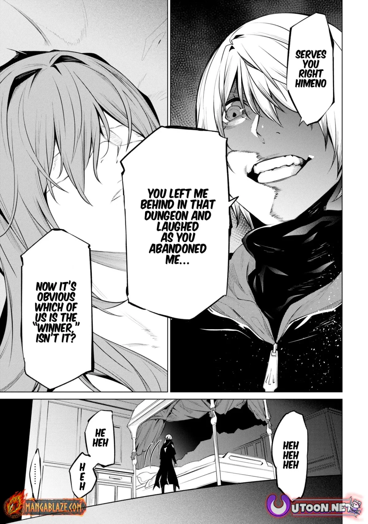 SSS Rank Dungeon de Knife Ichihon Tewatasare Tsuihou Sareta Hakuma Doushi Chapter 28.2 page 16 - 