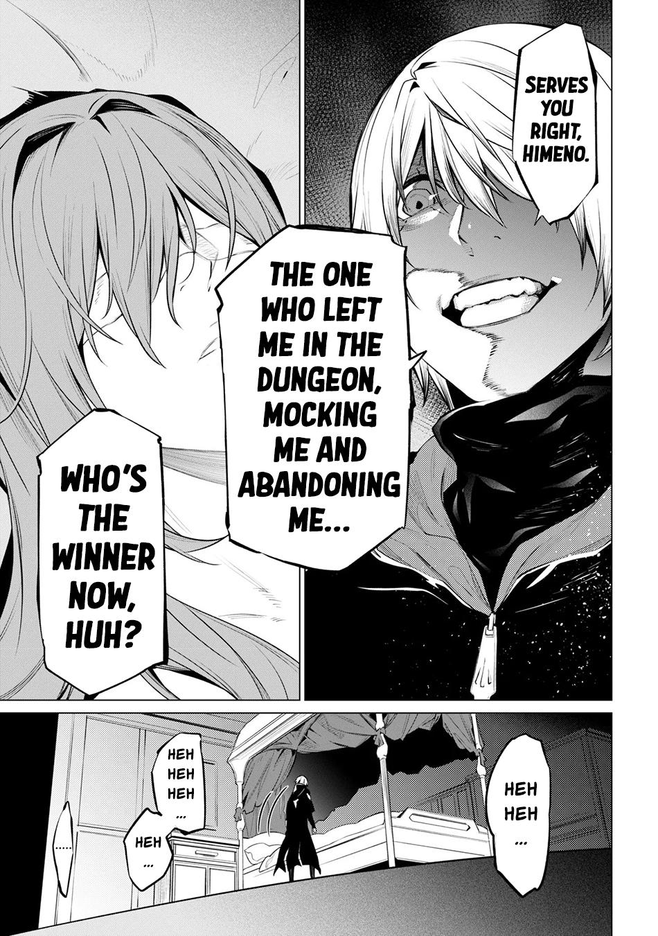 SSS Rank Dungeon de Knife Ichihon Tewatasare Tsuihou Sareta Hakuma Doushi Chapter 28 page 32 - 