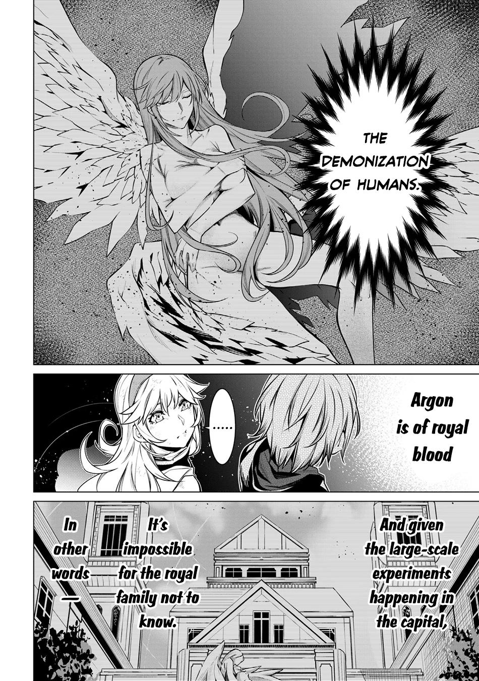 SSS Rank Dungeon de Knife Ichihon Tewatasare Tsuihou Sareta Hakuma Doushi Chapter 28 page 7 - 