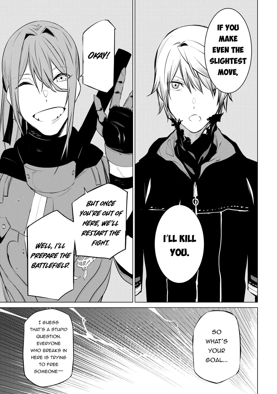 SSS Rank Dungeon de Knife Ichihon Tewatasare Tsuihou Sareta Hakuma Doushi Chapter 29 page 26 - 