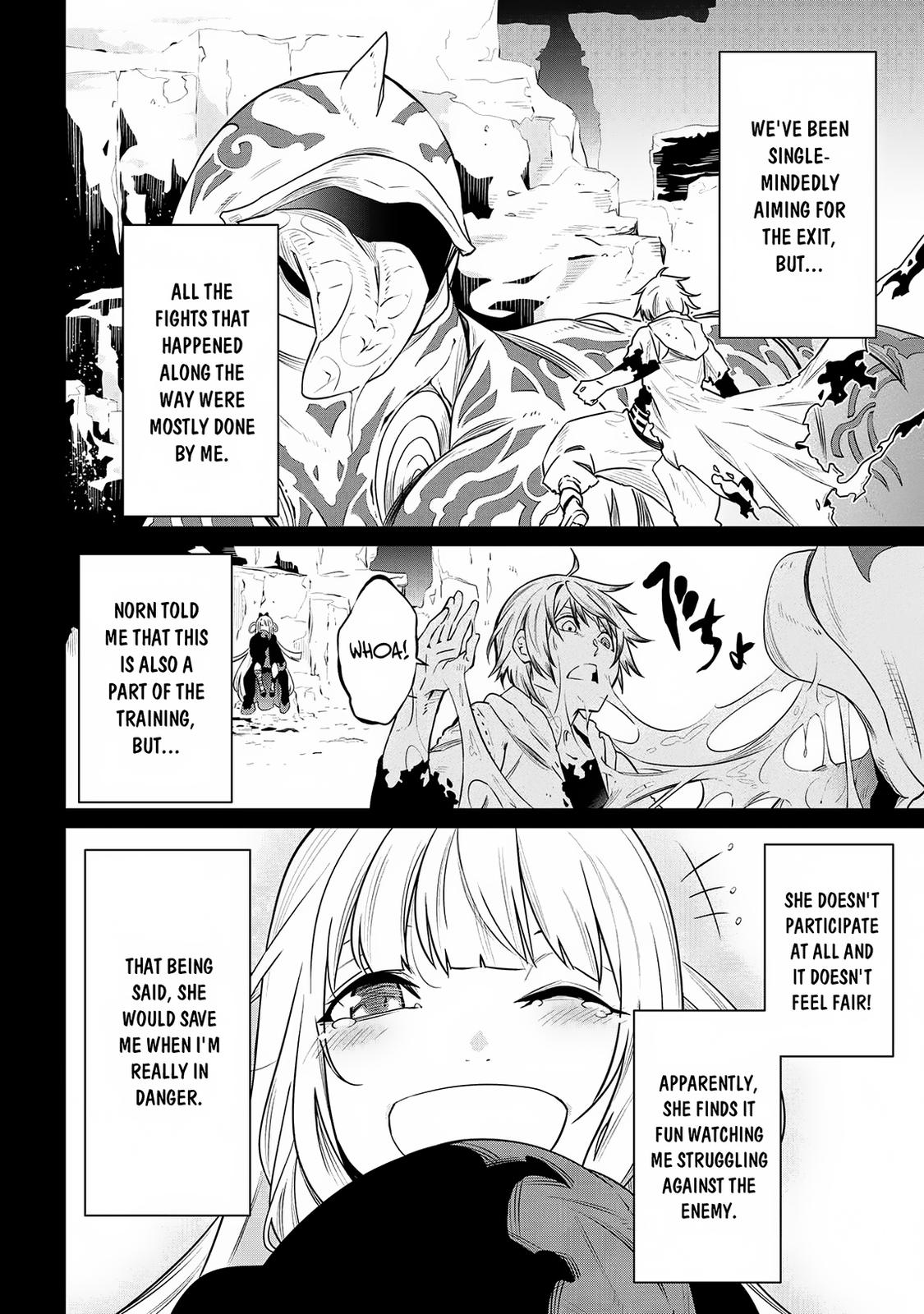 SSS Rank Dungeon de Knife Ichihon Tewatasare Tsuihou Sareta Hakuma Doushi Chapter 3.1 page 10 - 
