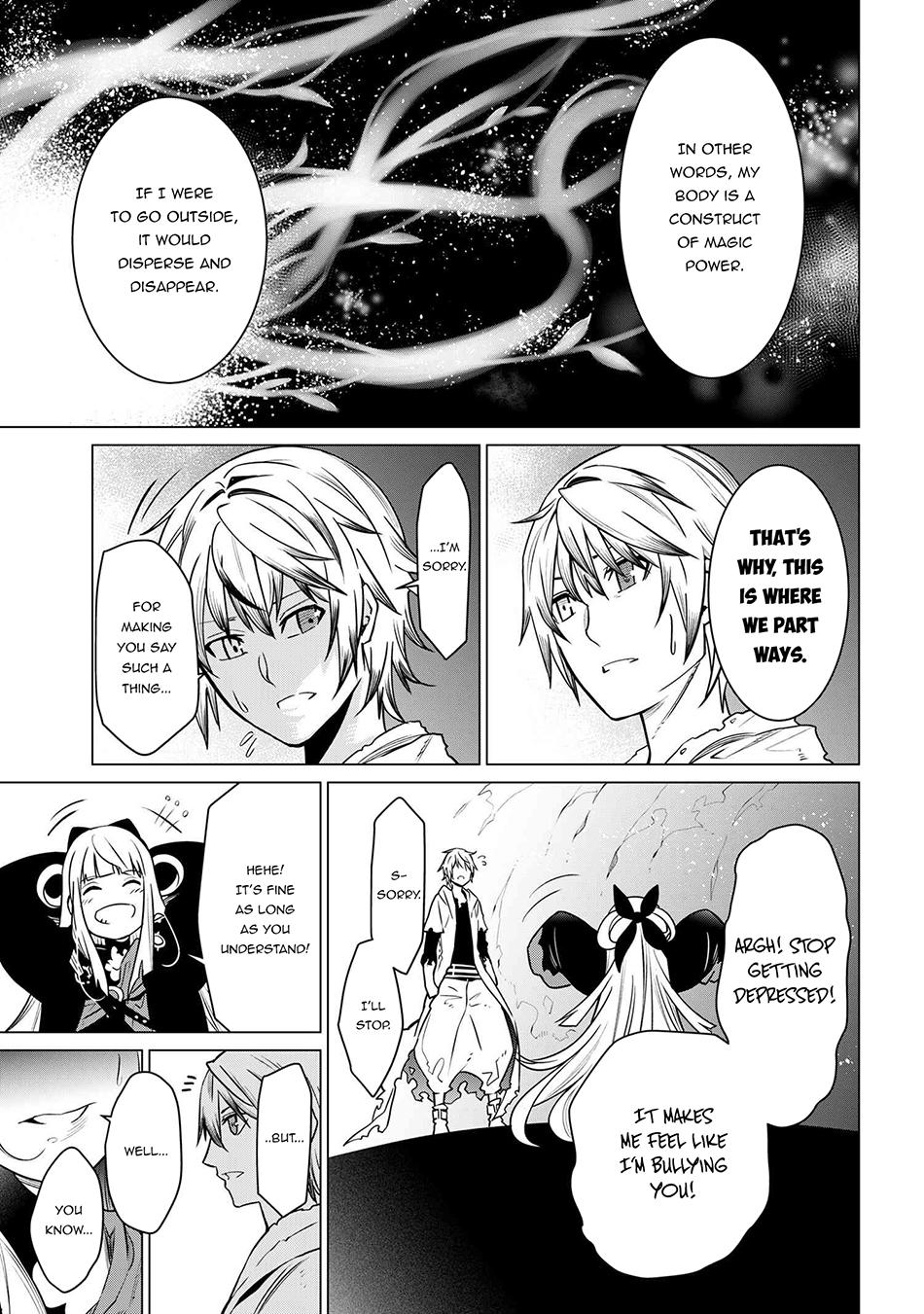 SSS Rank Dungeon de Knife Ichihon Tewatasare Tsuihou Sareta Hakuma Doushi Chapter 3.2 page 13 - 