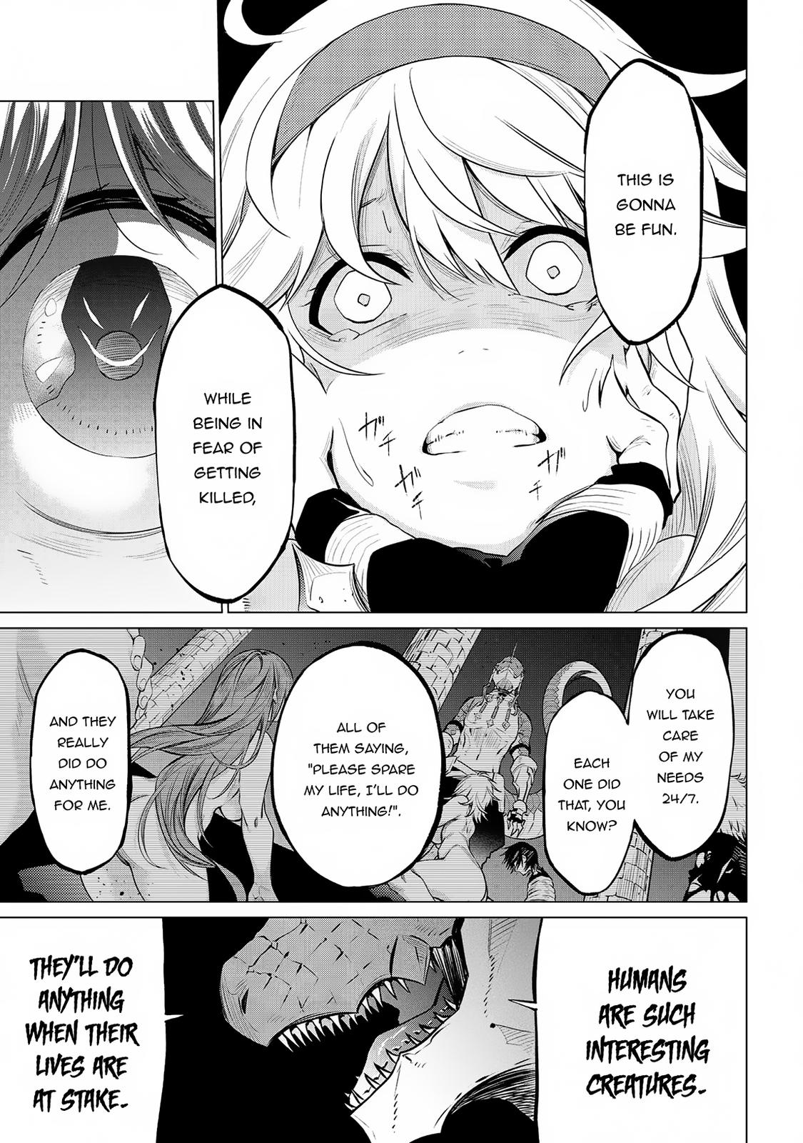 SSS Rank Dungeon de Knife Ichihon Tewatasare Tsuihou Sareta Hakuma Doushi Chapter 4.1 page 14 - 