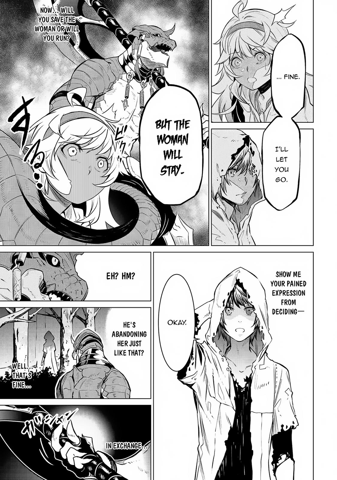 SSS Rank Dungeon de Knife Ichihon Tewatasare Tsuihou Sareta Hakuma Doushi Chapter 4.1 page 22 - 