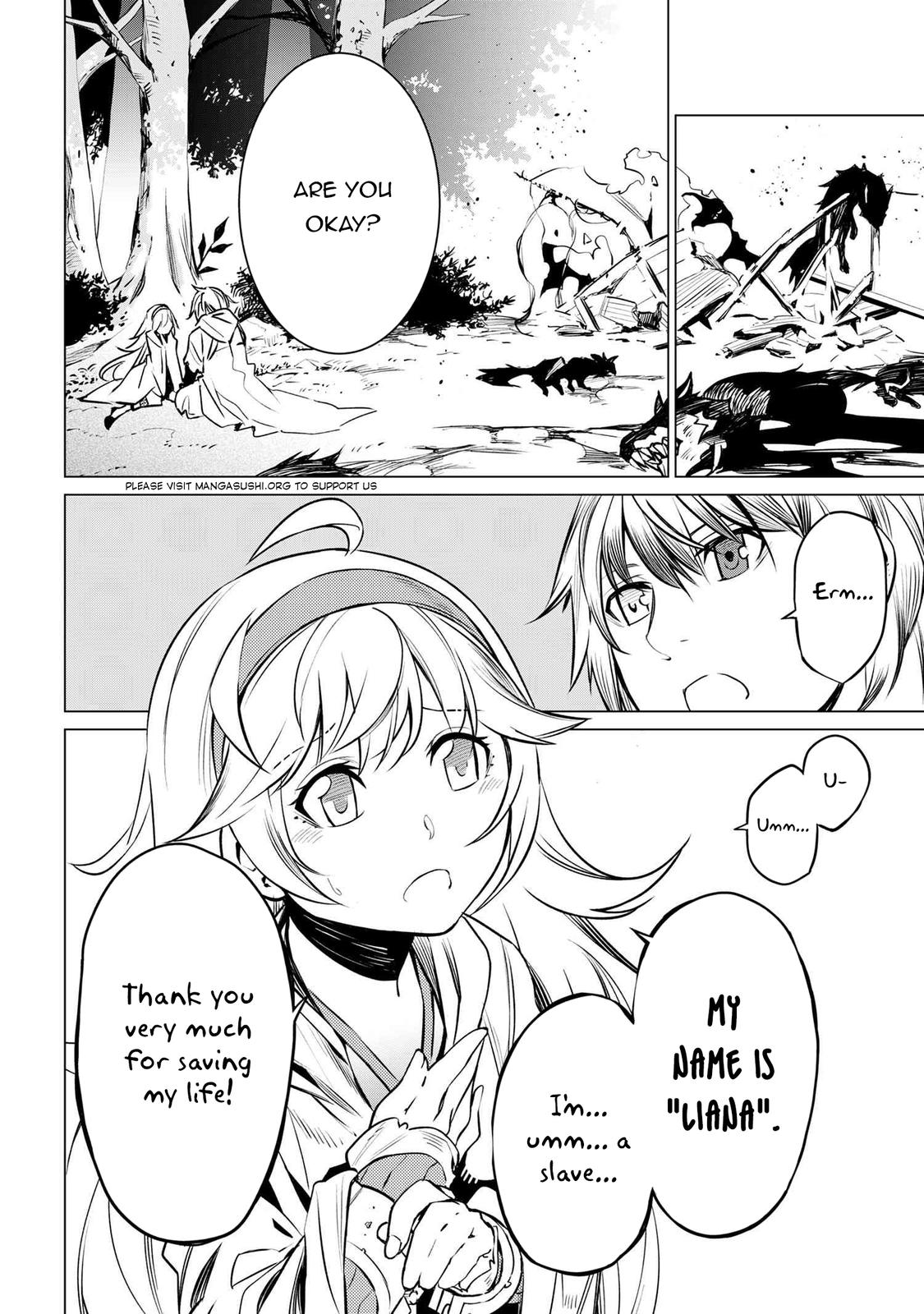 SSS Rank Dungeon de Knife Ichihon Tewatasare Tsuihou Sareta Hakuma Doushi Chapter 4.2 page 15 - 