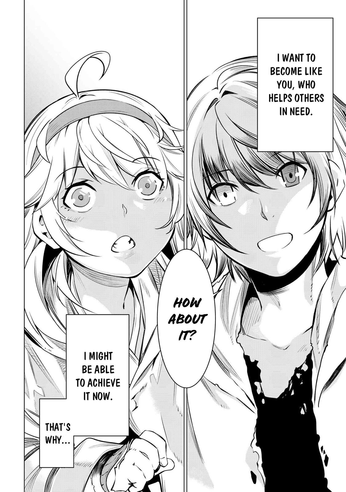 SSS Rank Dungeon de Knife Ichihon Tewatasare Tsuihou Sareta Hakuma Doushi Chapter 4.2 page 21 - 