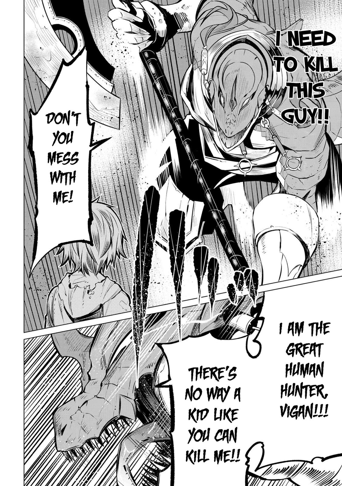 SSS Rank Dungeon de Knife Ichihon Tewatasare Tsuihou Sareta Hakuma Doushi Chapter 4.2 page 9 - 