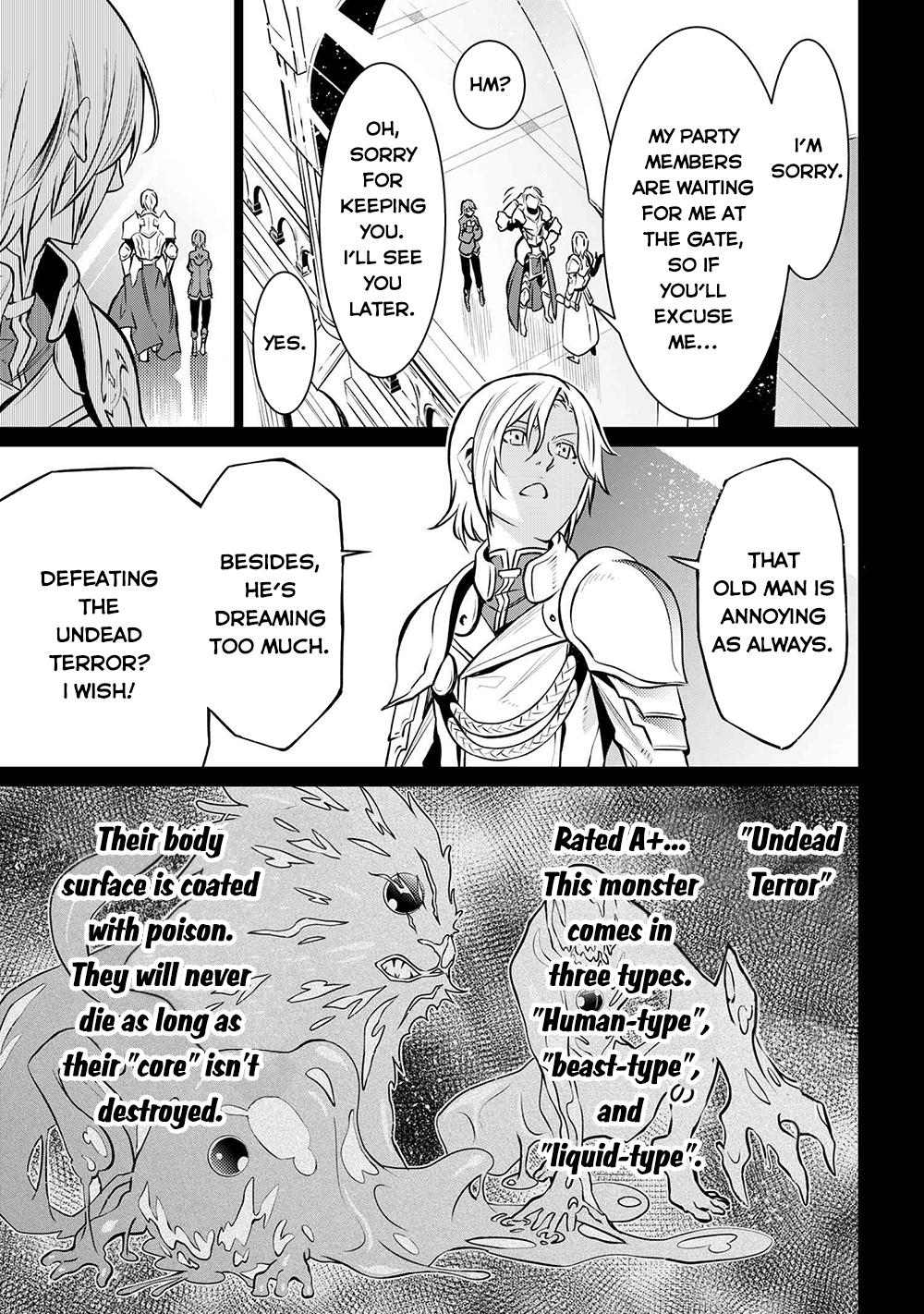 SSS Rank Dungeon de Knife Ichihon Tewatasare Tsuihou Sareta Hakuma Doushi Chapter 6.1 page 14 - 