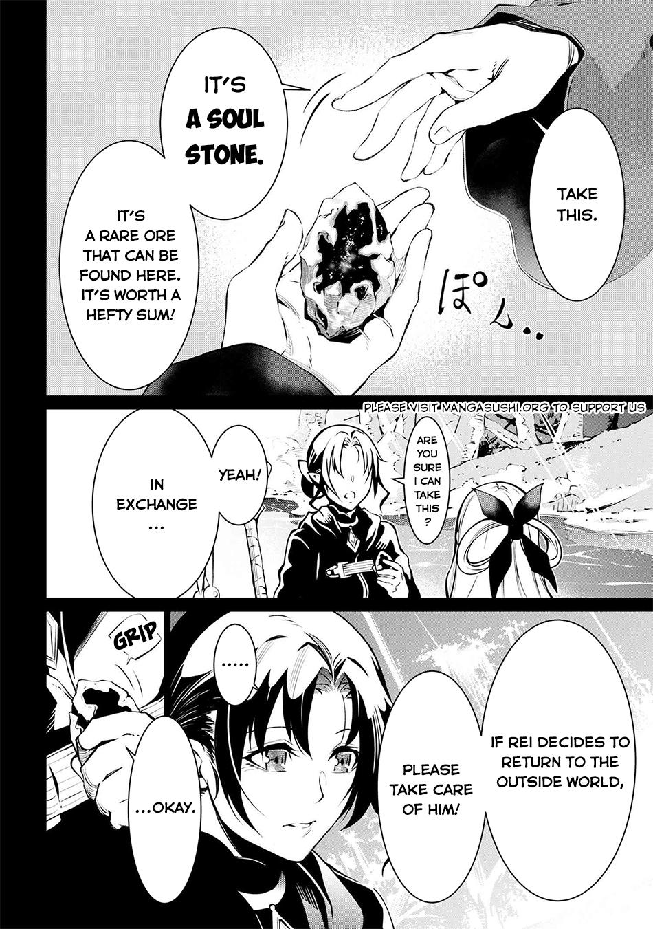 SSS Rank Dungeon de Knife Ichihon Tewatasare Tsuihou Sareta Hakuma Doushi Chapter 7.1 page 15 - 