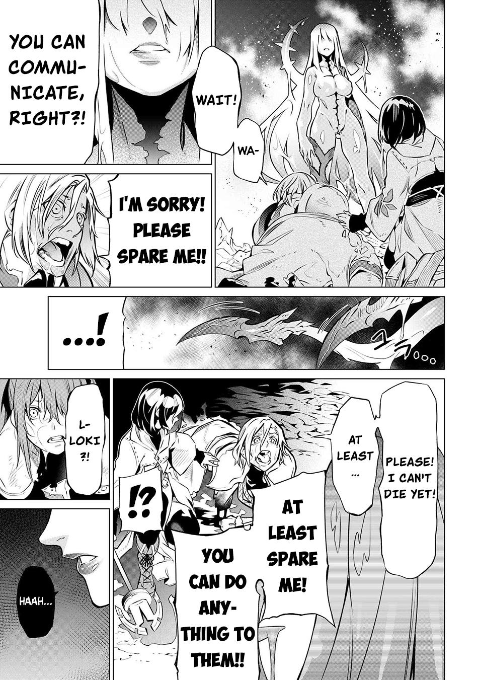 SSS Rank Dungeon de Knife Ichihon Tewatasare Tsuihou Sareta Hakuma Doushi Chapter 7.2 page 13 - 