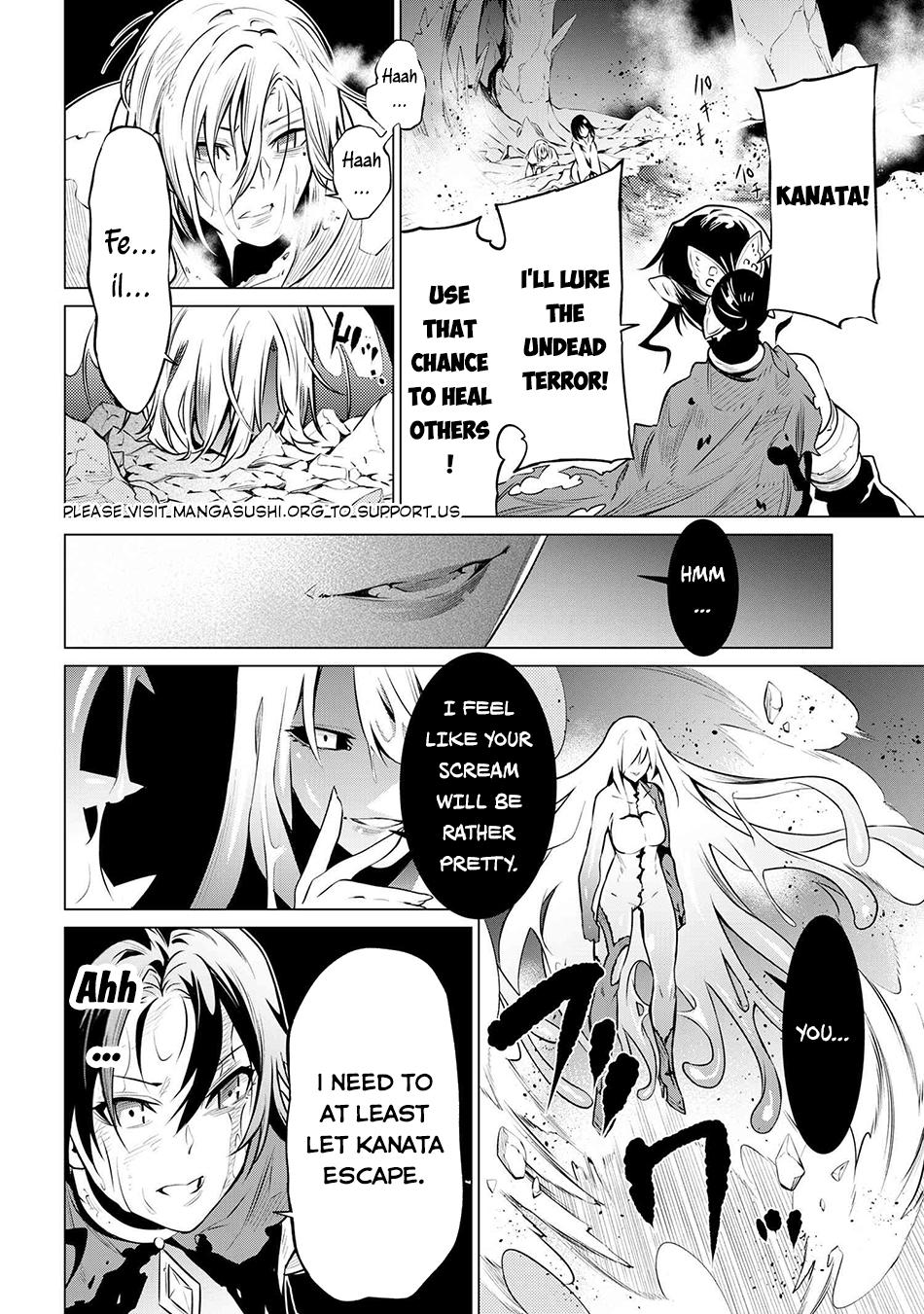SSS Rank Dungeon de Knife Ichihon Tewatasare Tsuihou Sareta Hakuma Doushi Chapter 7.2 page 16 - 