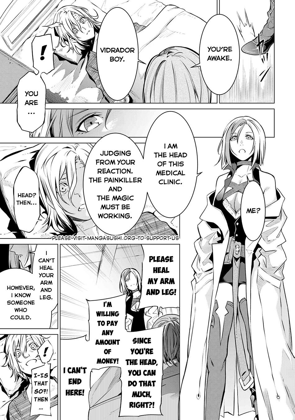 SSS Rank Dungeon de Knife Ichihon Tewatasare Tsuihou Sareta Hakuma Doushi Chapter 7.2 page 21 - 