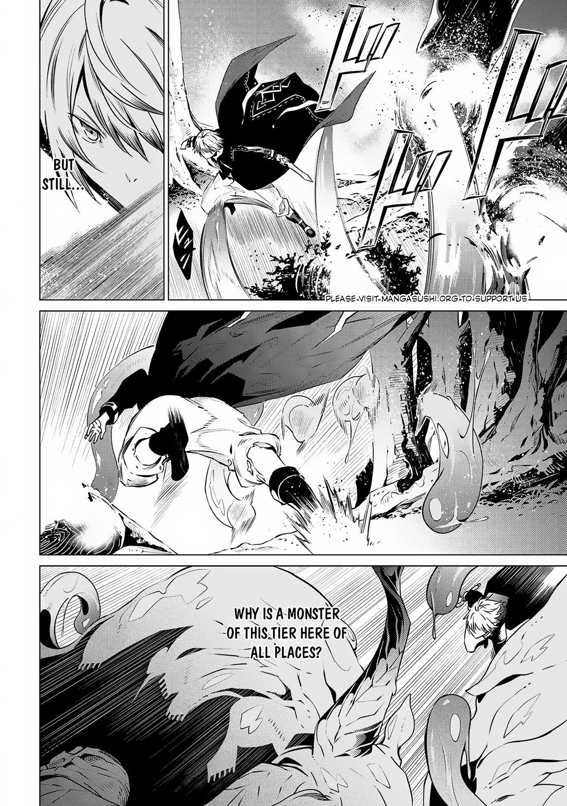 SSS Rank Dungeon de Knife Ichihon Tewatasare Tsuihou Sareta Hakuma Doushi Chapter 8.1 page 6 - 