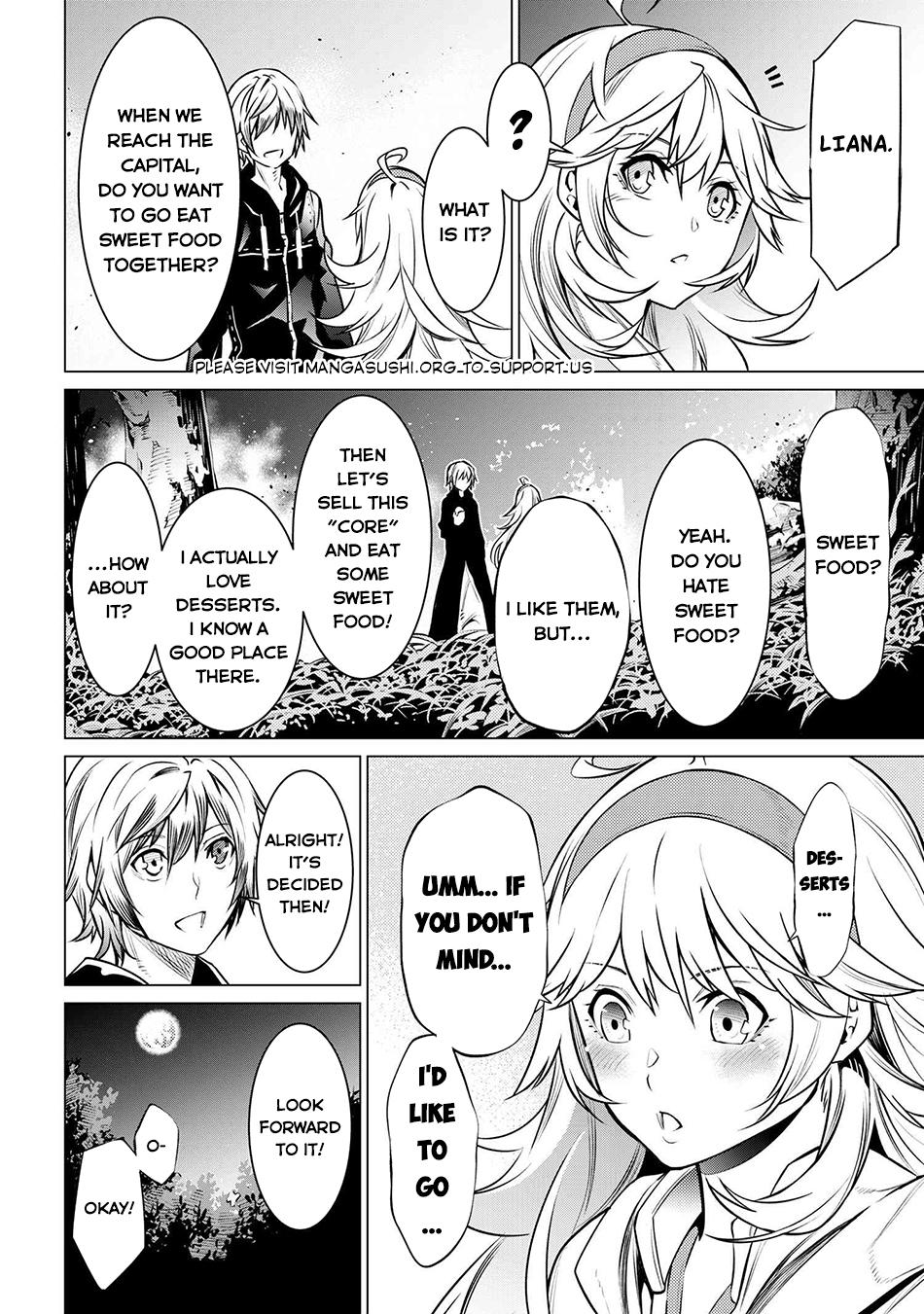 SSS Rank Dungeon de Knife Ichihon Tewatasare Tsuihou Sareta Hakuma Doushi Chapter 8.2 page 6 - 
