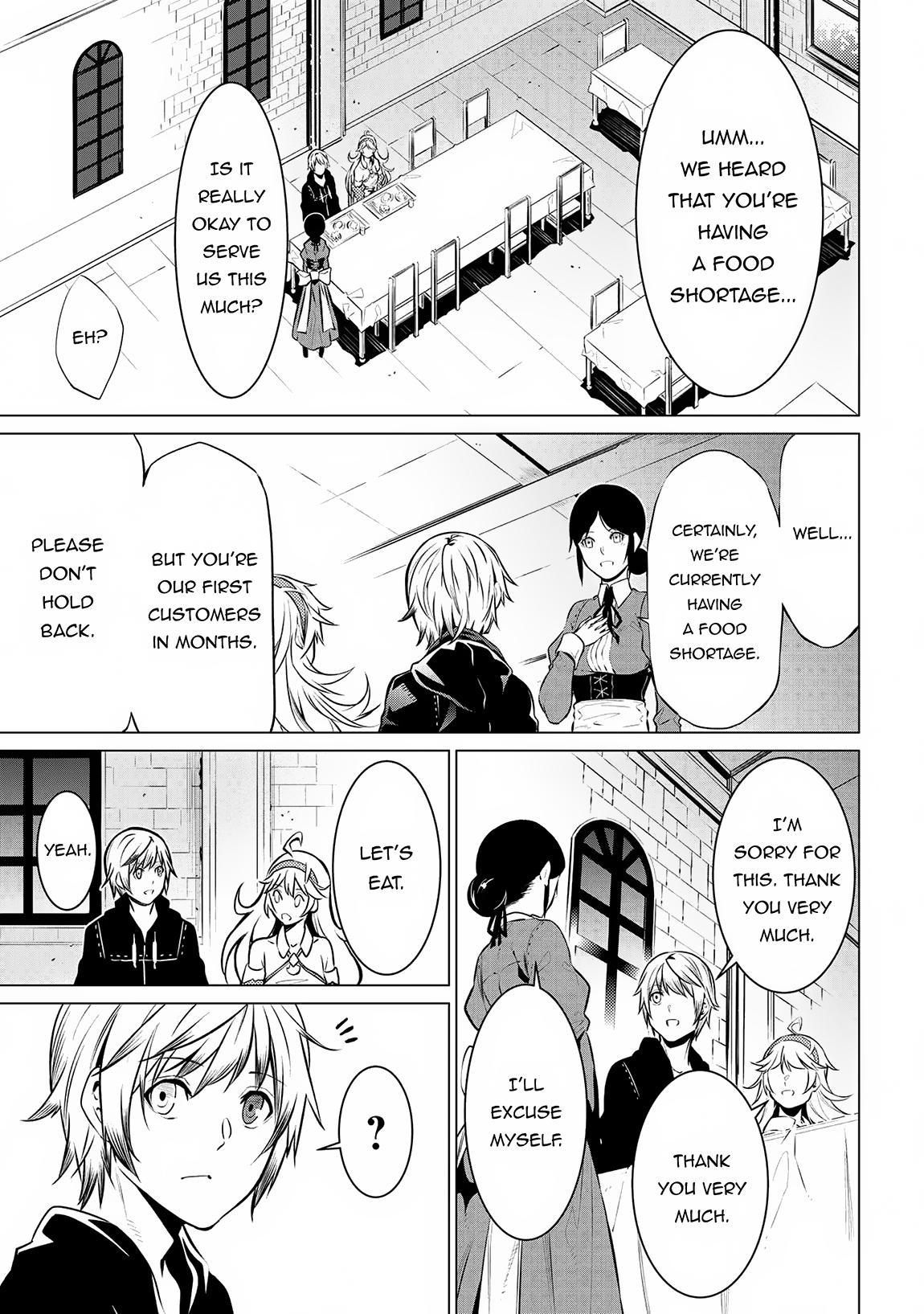 SSS Rank Dungeon de Knife Ichihon Tewatasare Tsuihou Sareta Hakuma Doushi Chapter 9.2 page 7 - 