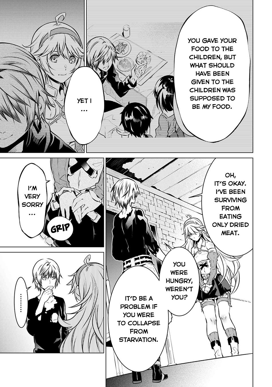 SSS Rank Dungeon de Knife Ichihon Tewatasare Tsuihou Sareta Hakuma Doushi Chapter 9.3 page 9 - 
