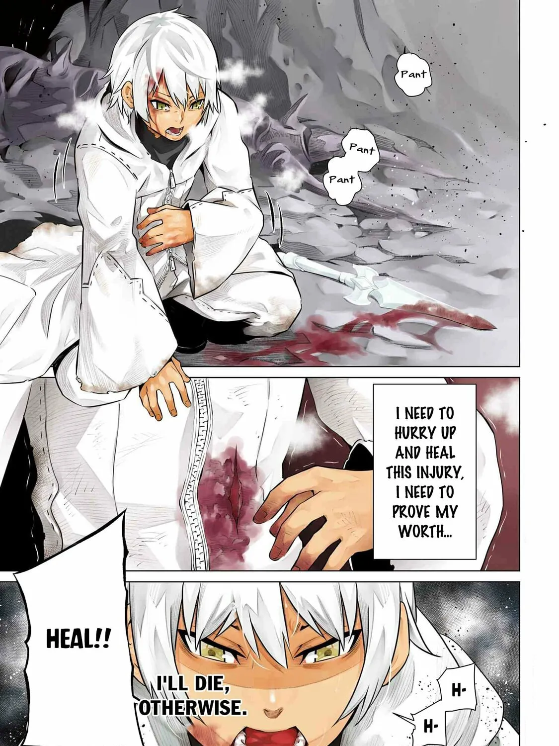 SSS-Rank Dungeon de Knife Ippon Tewatasare Tsuihou sareta Shiromadoushi: Yggdrasil no Noroi ni yori Jakuten de Aru Maryoku Fusoku wo Kokufukushi Sekai Saikyou e to Itaru Chapter 1 page 2 - 