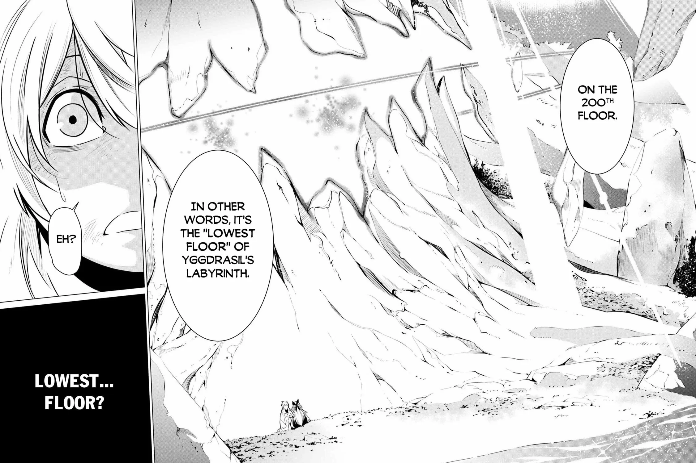SSS-Rank Dungeon de Knife Ippon Tewatasare Tsuihou sareta Shiromadoushi: Yggdrasil no Noroi ni yori Jakuten de Aru Maryoku Fusoku wo Kokufukushi Sekai Saikyou e to Itaru Chapter 1 page 104 - 