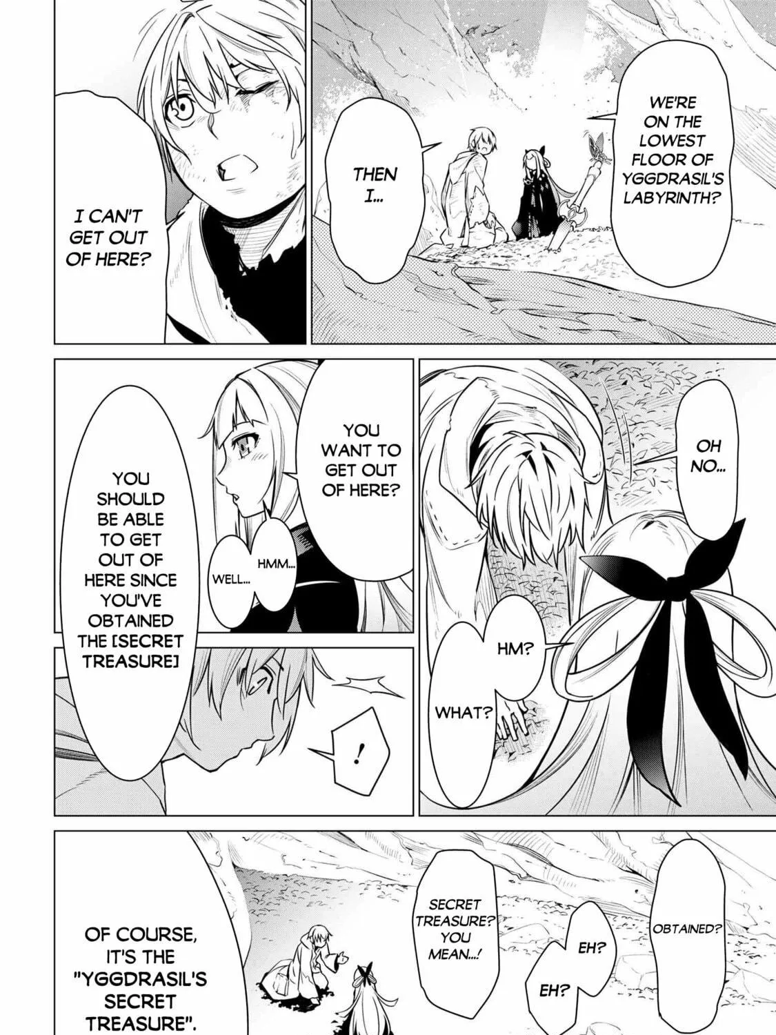 SSS-Rank Dungeon de Knife Ippon Tewatasare Tsuihou sareta Shiromadoushi: Yggdrasil no Noroi ni yori Jakuten de Aru Maryoku Fusoku wo Kokufukushi Sekai Saikyou e to Itaru Chapter 1 page 106 - 