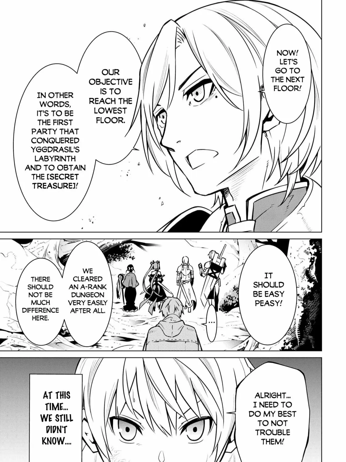 SSS-Rank Dungeon de Knife Ippon Tewatasare Tsuihou sareta Shiromadoushi: Yggdrasil no Noroi ni yori Jakuten de Aru Maryoku Fusoku wo Kokufukushi Sekai Saikyou e to Itaru Chapter 1 page 30 - 