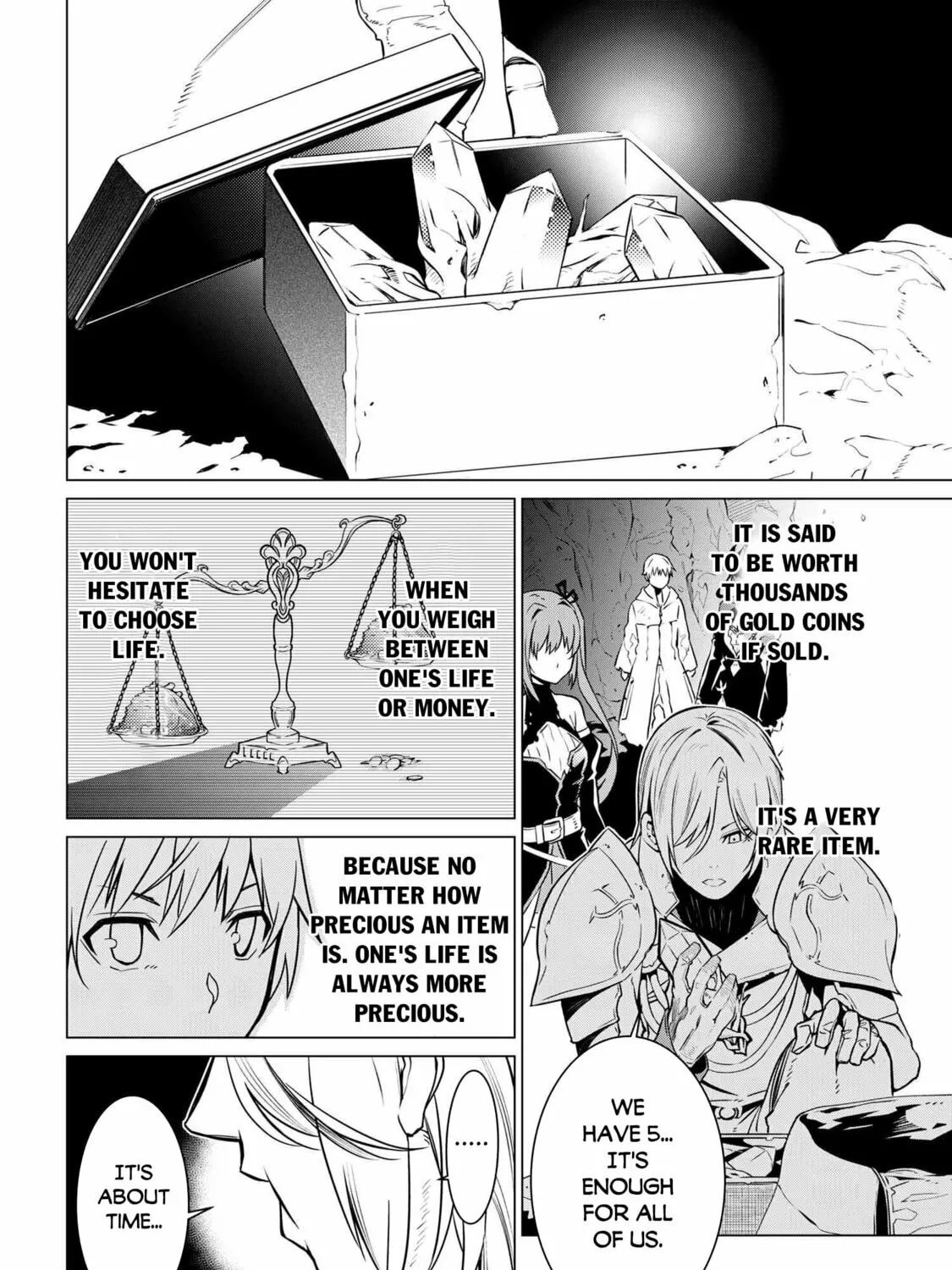SSS-Rank Dungeon de Knife Ippon Tewatasare Tsuihou sareta Shiromadoushi: Yggdrasil no Noroi ni yori Jakuten de Aru Maryoku Fusoku wo Kokufukushi Sekai Saikyou e to Itaru Chapter 1 page 44 - 