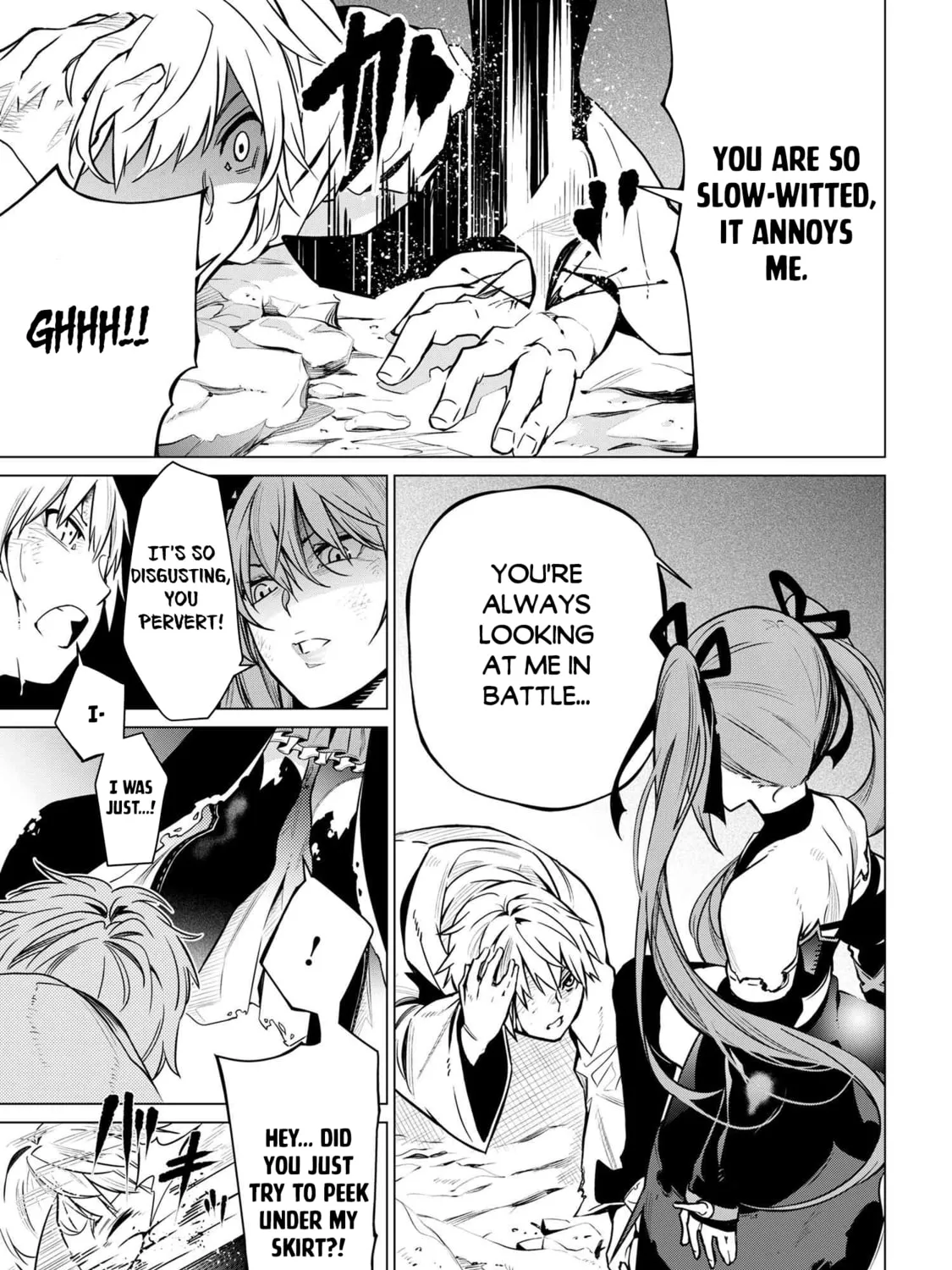 SSS-Rank Dungeon de Knife Ippon Tewatasare Tsuihou sareta Shiromadoushi: Yggdrasil no Noroi ni yori Jakuten de Aru Maryoku Fusoku wo Kokufukushi Sekai Saikyou e to Itaru Chapter 1 page 54 - 
