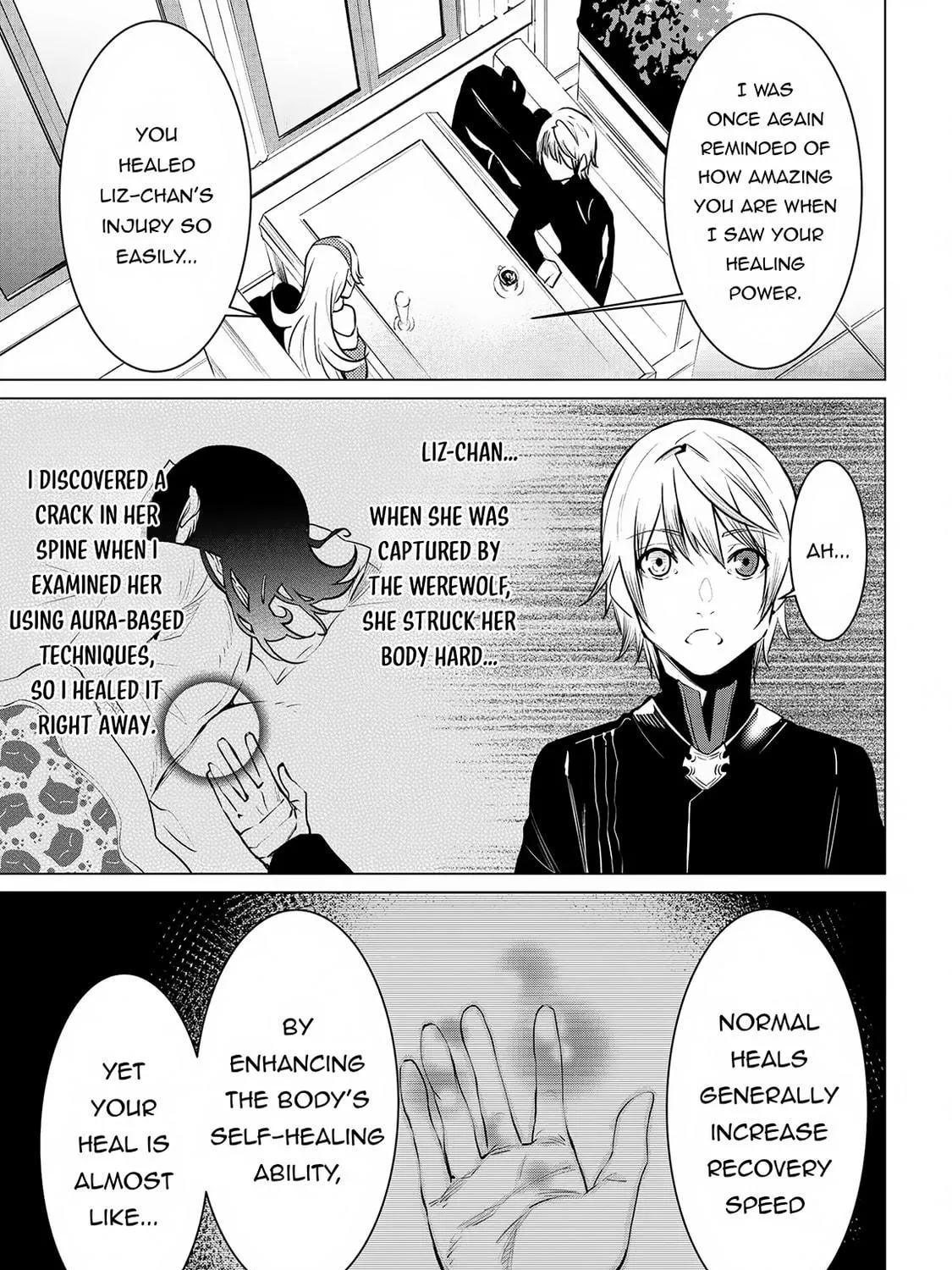 SSS-Rank Dungeon de Knife Ippon Tewatasare Tsuihou sareta Shiromadoushi: Yggdrasil no Noroi ni yori Jakuten de Aru Maryoku Fusoku wo Kokufukushi Sekai Saikyou e to Itaru Chapter 14.3 page 9 - 