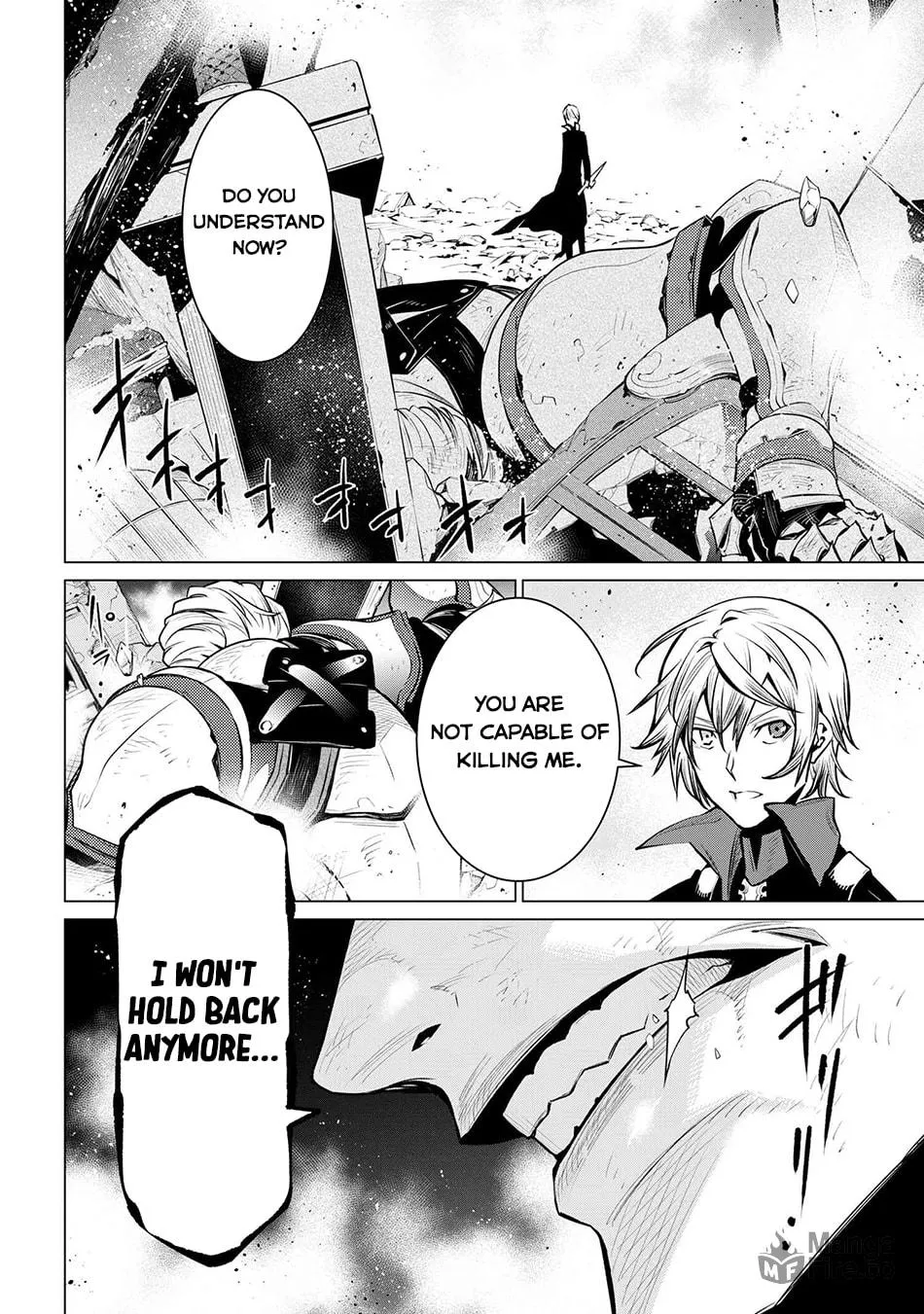SSS-Rank Dungeon de Knife Ippon Tewatasare Tsuihou sareta Shiromadoushi: Yggdrasil no Noroi ni yori Jakuten de Aru Maryoku Fusoku wo Kokufukushi Sekai Saikyou e to Itaru Chapter 15 page 25 - 
