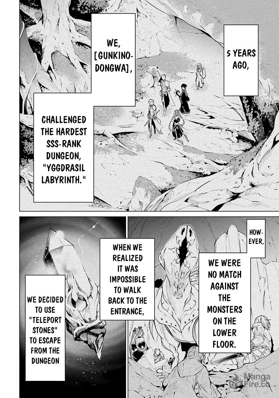 SSS-Rank Dungeon de Knife Ippon Tewatasare Tsuihou sareta Shiromadoushi: Yggdrasil no Noroi ni yori Jakuten de Aru Maryoku Fusoku wo Kokufukushi Sekai Saikyou e to Itaru Chapter 15 page 4 - 