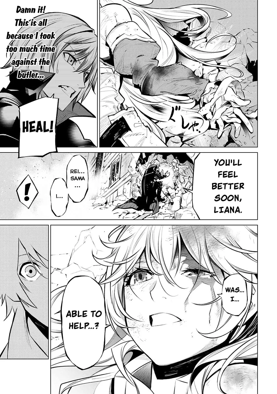 SSS-Rank Dungeon de Knife Ippon Tewatasare Tsuihou sareta Shiromadoushi: Yggdrasil no Noroi ni yori Jakuten de Aru Maryoku Fusoku wo Kokufukushi Sekai Saikyou e to Itaru Chapter 16.2 page 15 - 