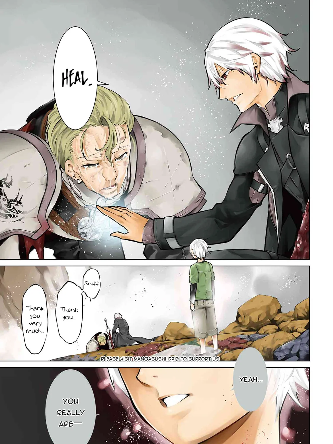 SSS-Rank Dungeon de Knife Ippon Tewatasare Tsuihou sareta Shiromadoushi: Yggdrasil no Noroi ni yori Jakuten de Aru Maryoku Fusoku wo Kokufukushi Sekai Saikyou e to Itaru Chapter 17.1 page 3 - 